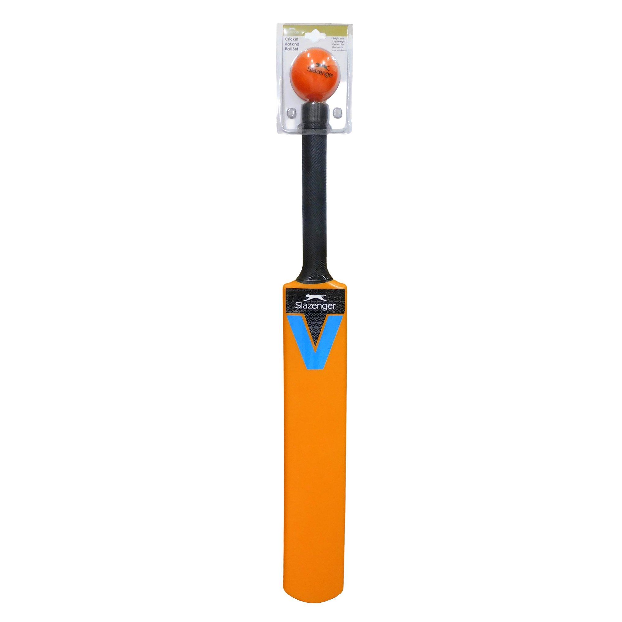Slazenger Cricket Bat and Ball Set - Orange