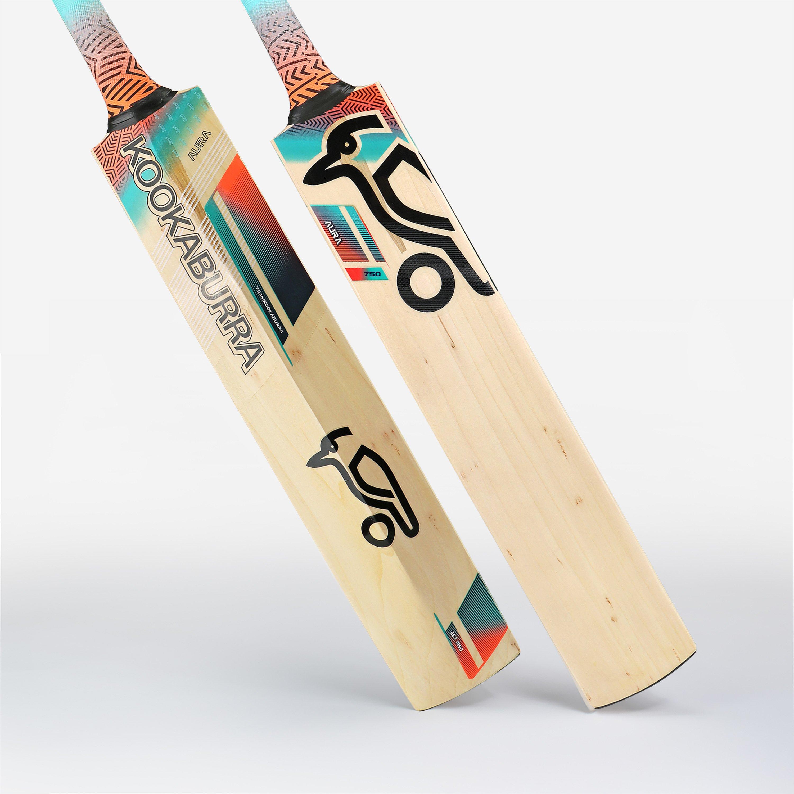 Blue/Pink - Kookaburra Sport - Kookaburra Aura 750 Cricket Bat - Sizes Harrow, 6, 5 & 4 - 3