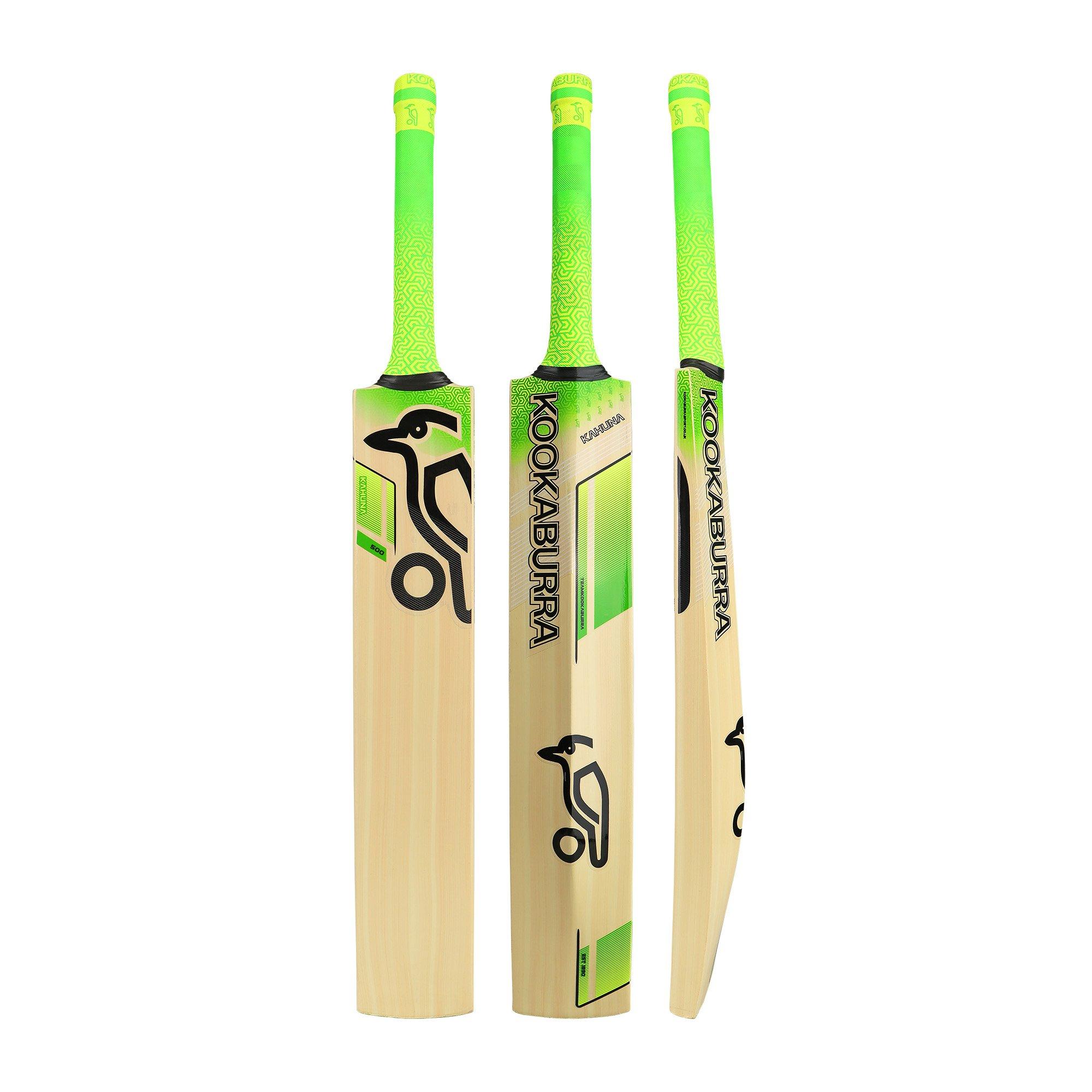 Green - Kookaburra Sport - Kookaburra Kahuna 500 Cricket Bat - Junior Sizes Harrow, 6, 5, 4 & 3 - 2