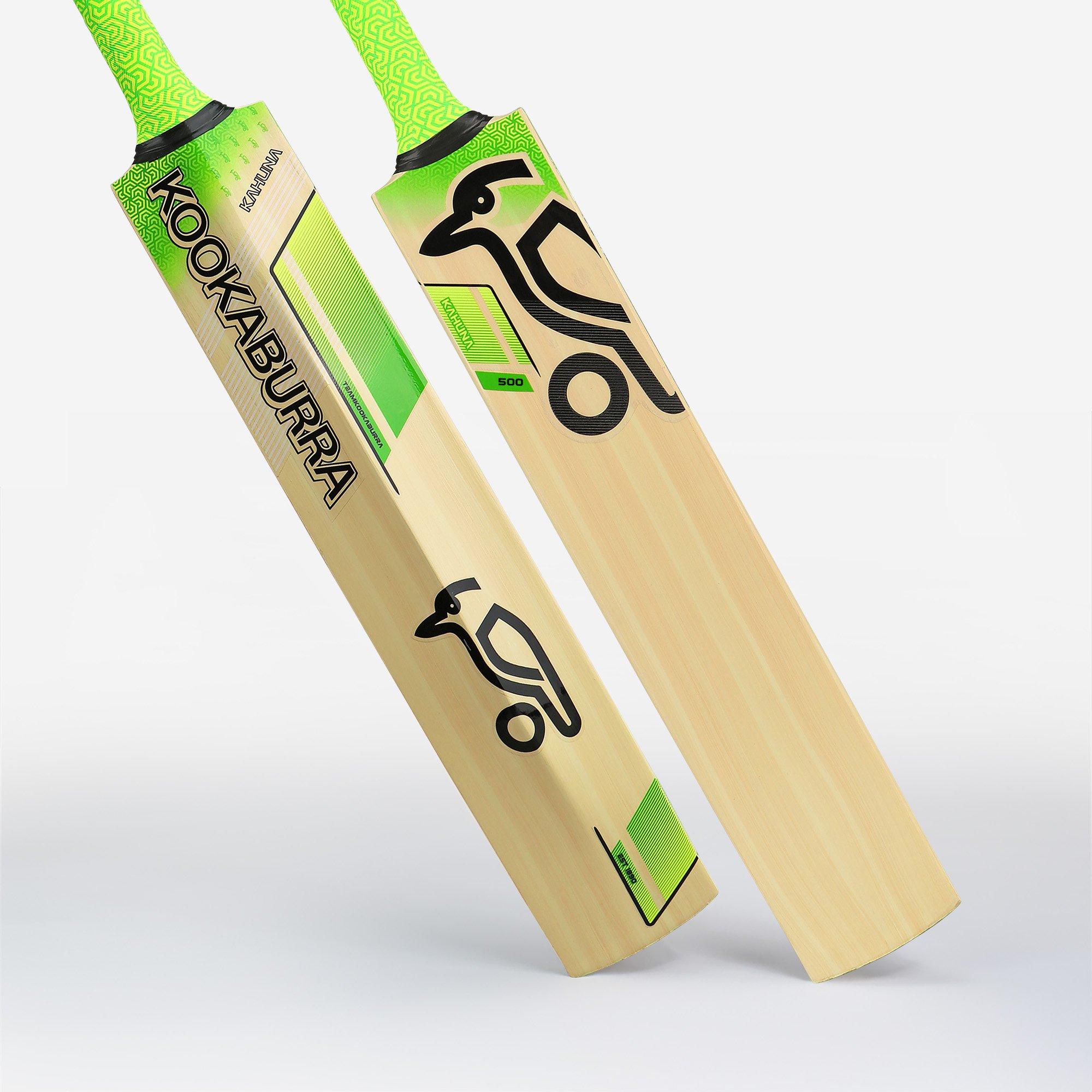 Green - Kookaburra Sport - Kookaburra Kahuna 500 Cricket Bat - Junior Sizes Harrow, 6, 5, 4 & 3 - 3