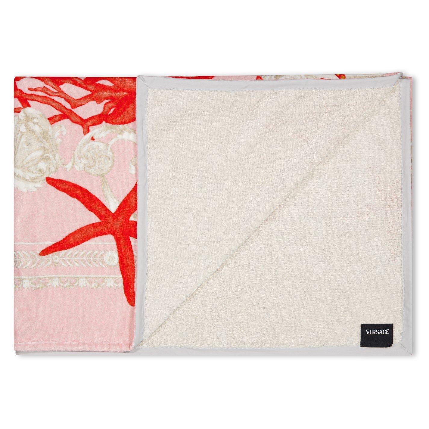 Rose and Coral - Versace Home - Bath Sheet - 3