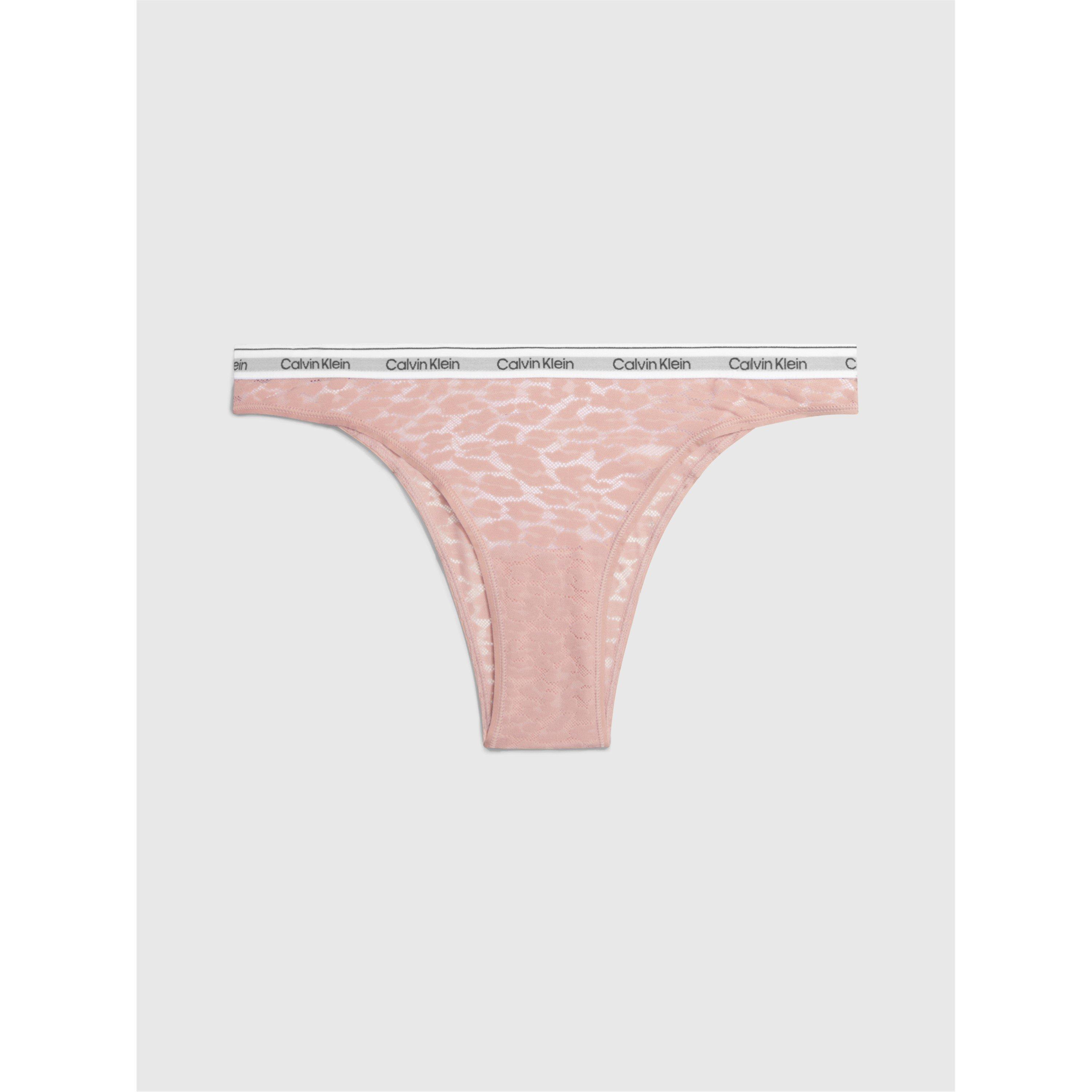 Subdued - Calvin Klein - Lace Brazilian Thong - 4