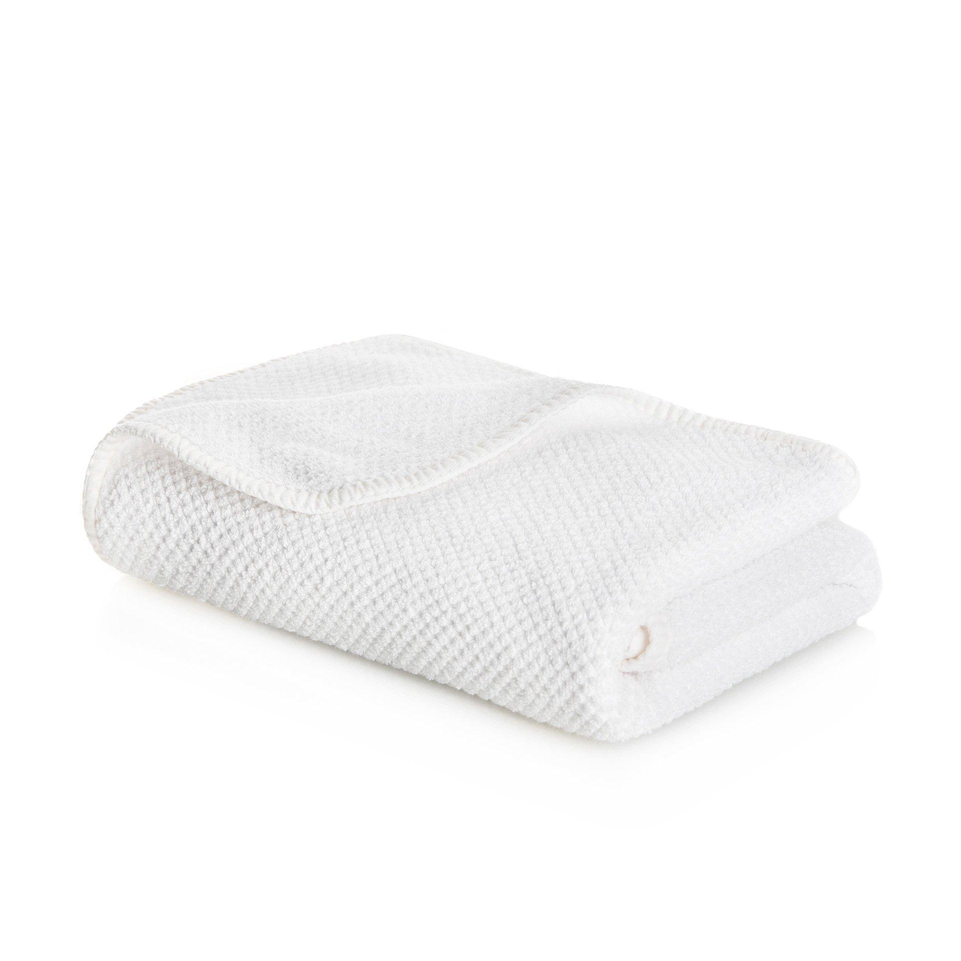 White - Graccioza - Bee Waffle Towel - White - Guest Towel - 7