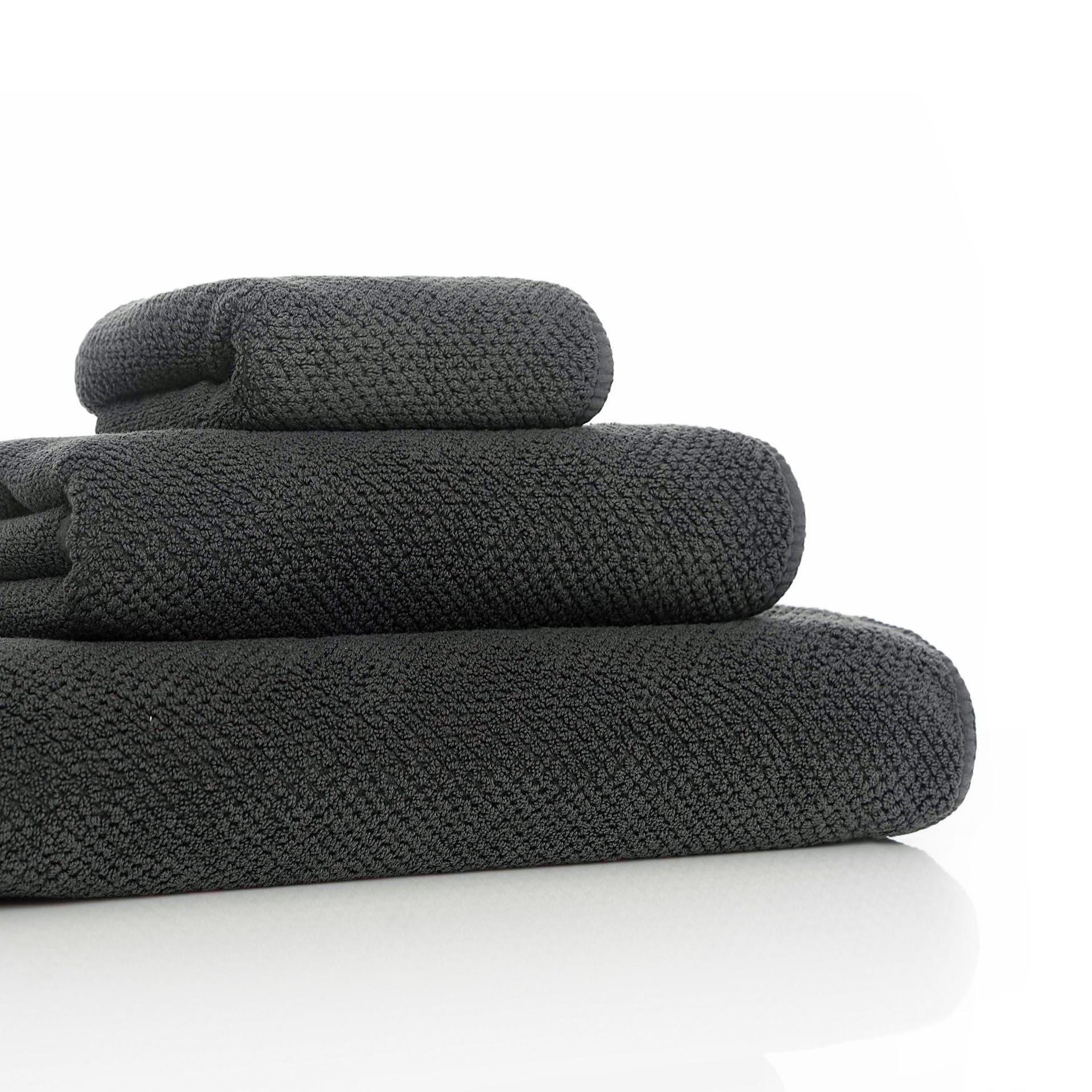 Grey - Graccioza - Bee Waffle Towel - Storm - 5