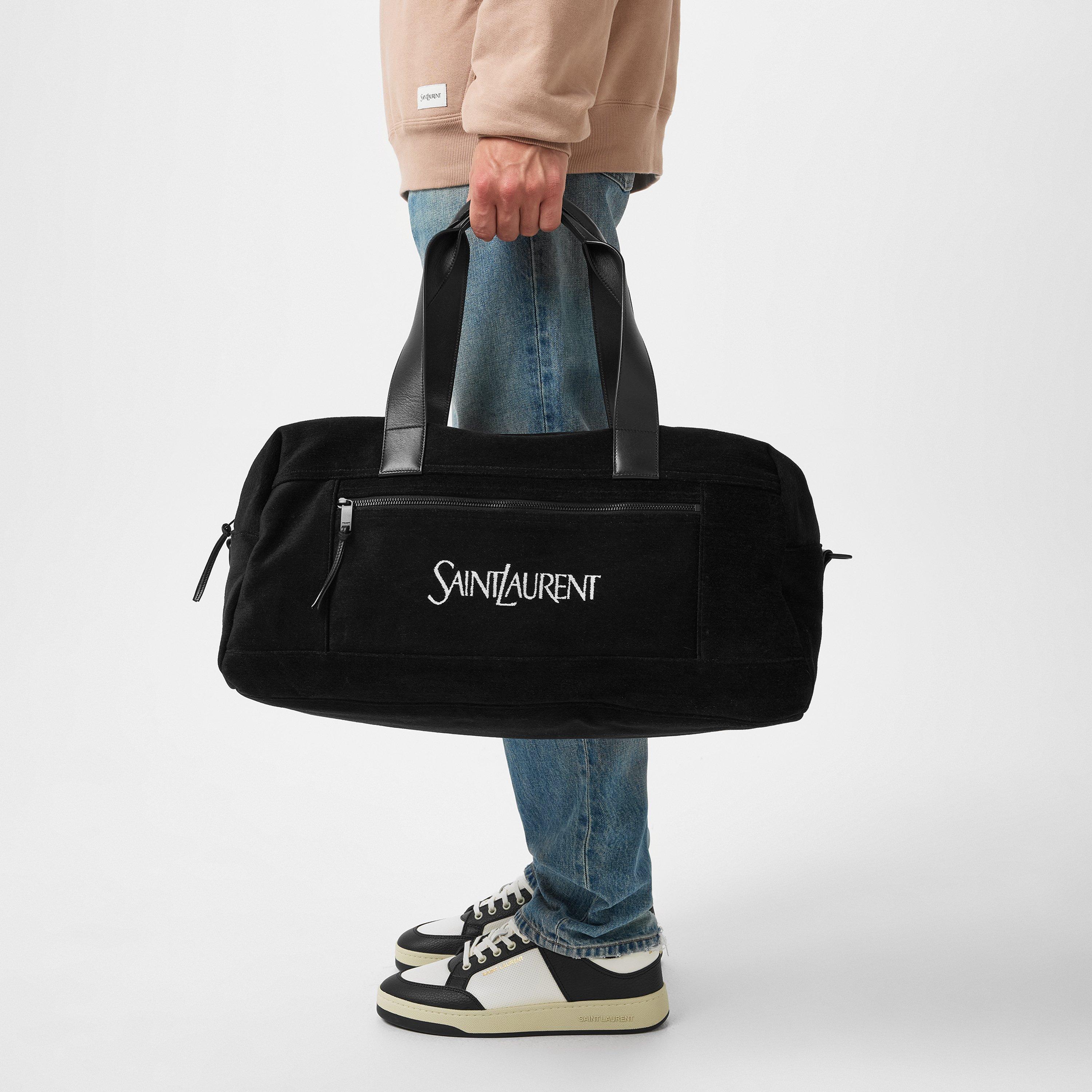 Leather Duffle Ysl Travel Bags Saint Laurent Weekender Duffle Bag