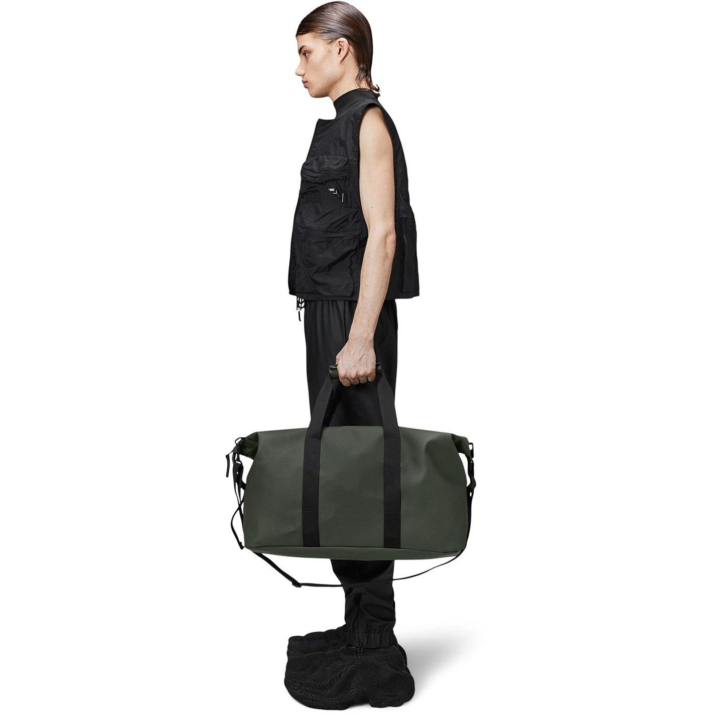 Green 03 - Rains - Hilo Waterproof Weekend Holdall Bag 36 L - 3