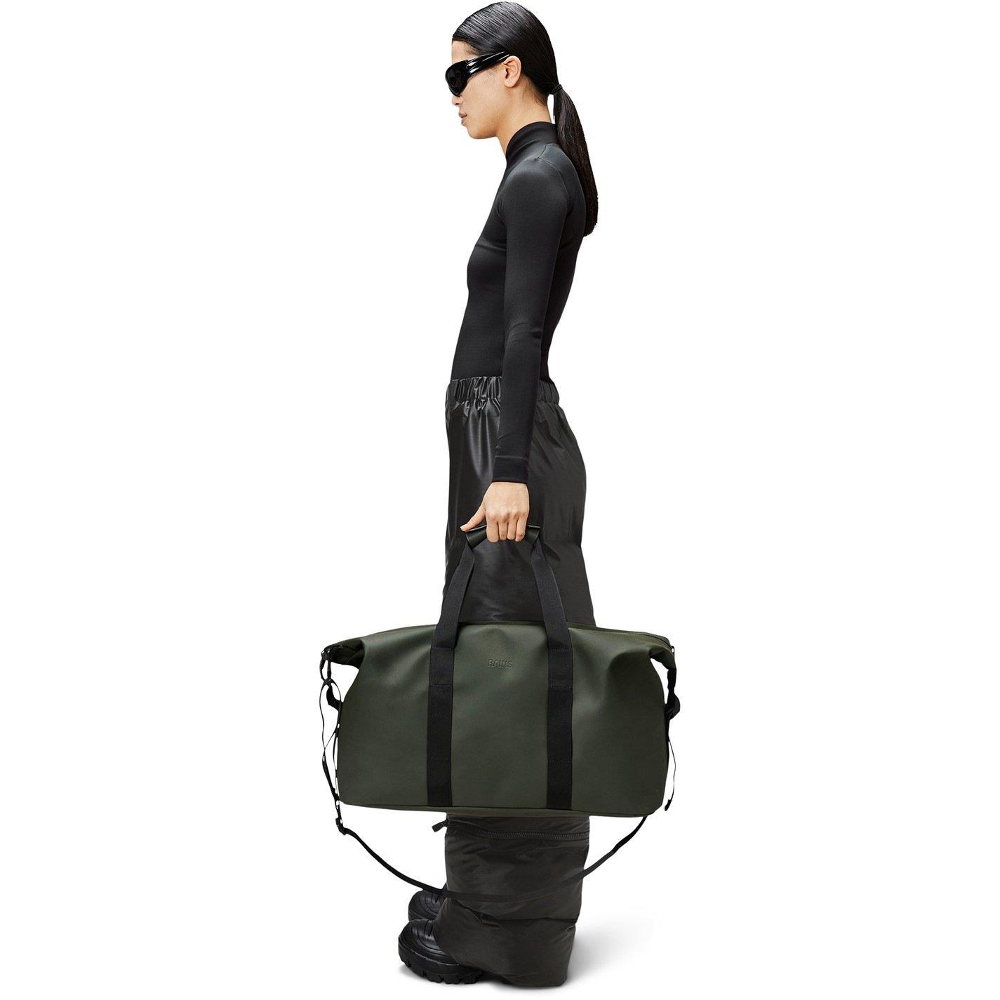 Green 03 - Rains - Hilo Waterproof Weekend Holdall Bag 36 L - 4