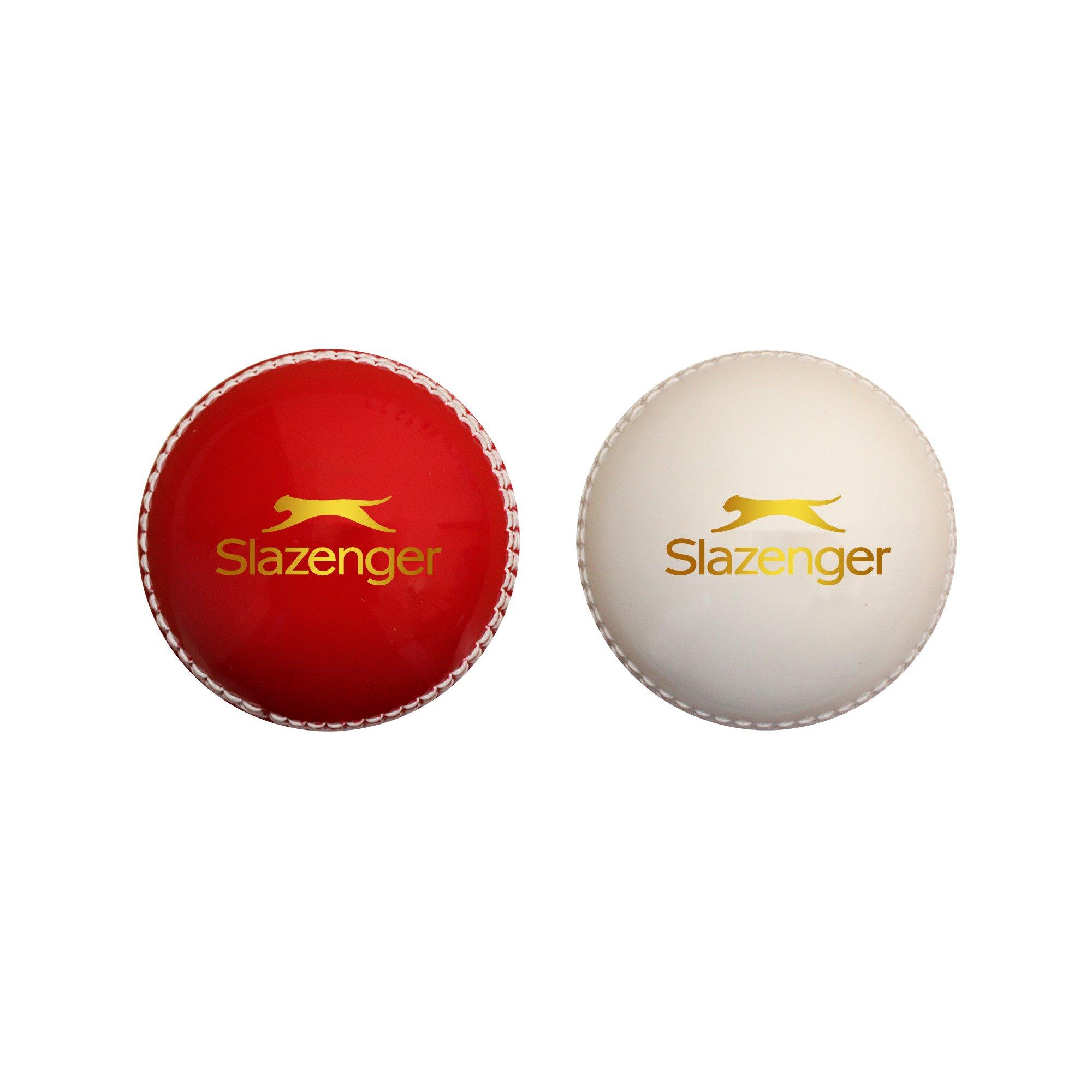 Red/White - Slazenger - Cricket Training Ball