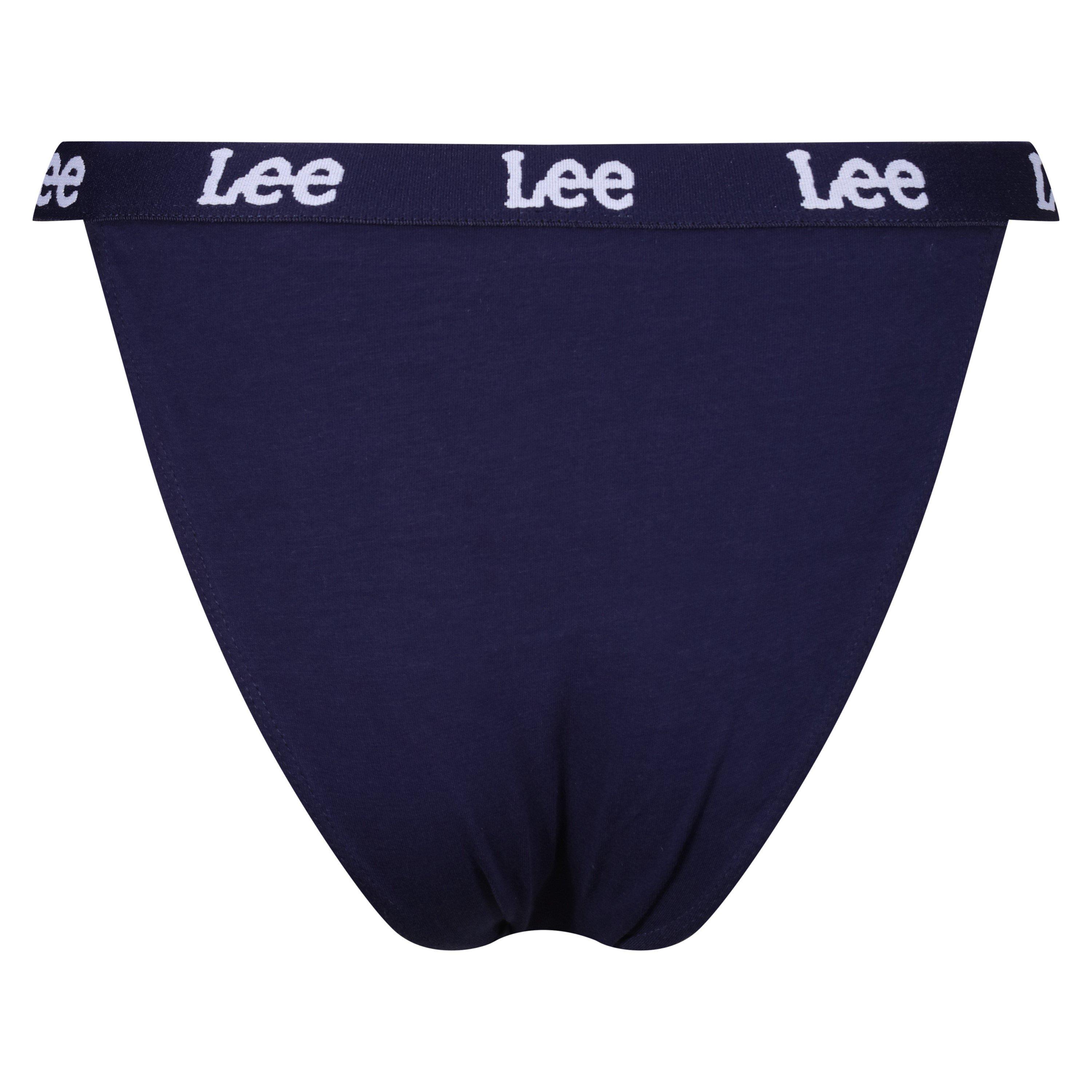 Blue/Stripe/Gry - Lee - Tanga Briefs 3-Pack - 3