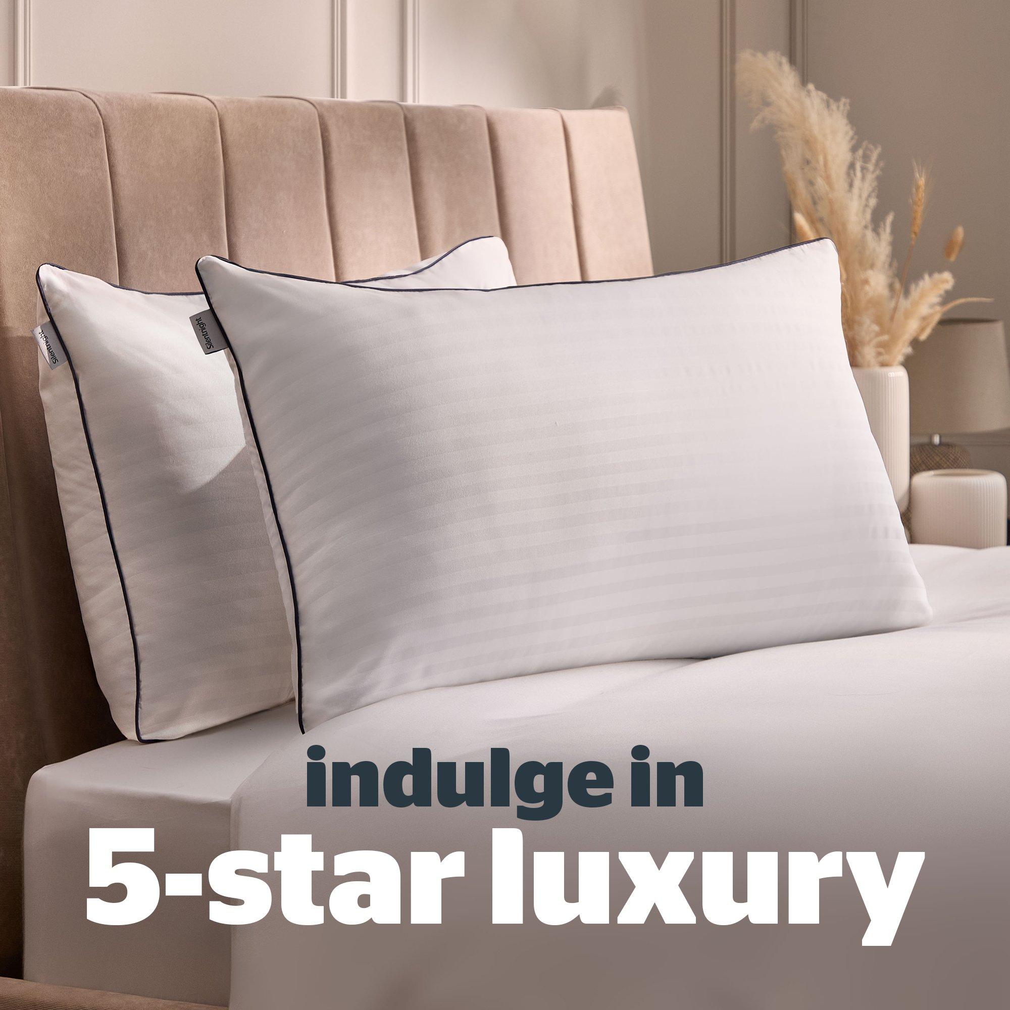 White - Silentnight - Silentnight Hotel Collection Pillow - 2 Pack - 2