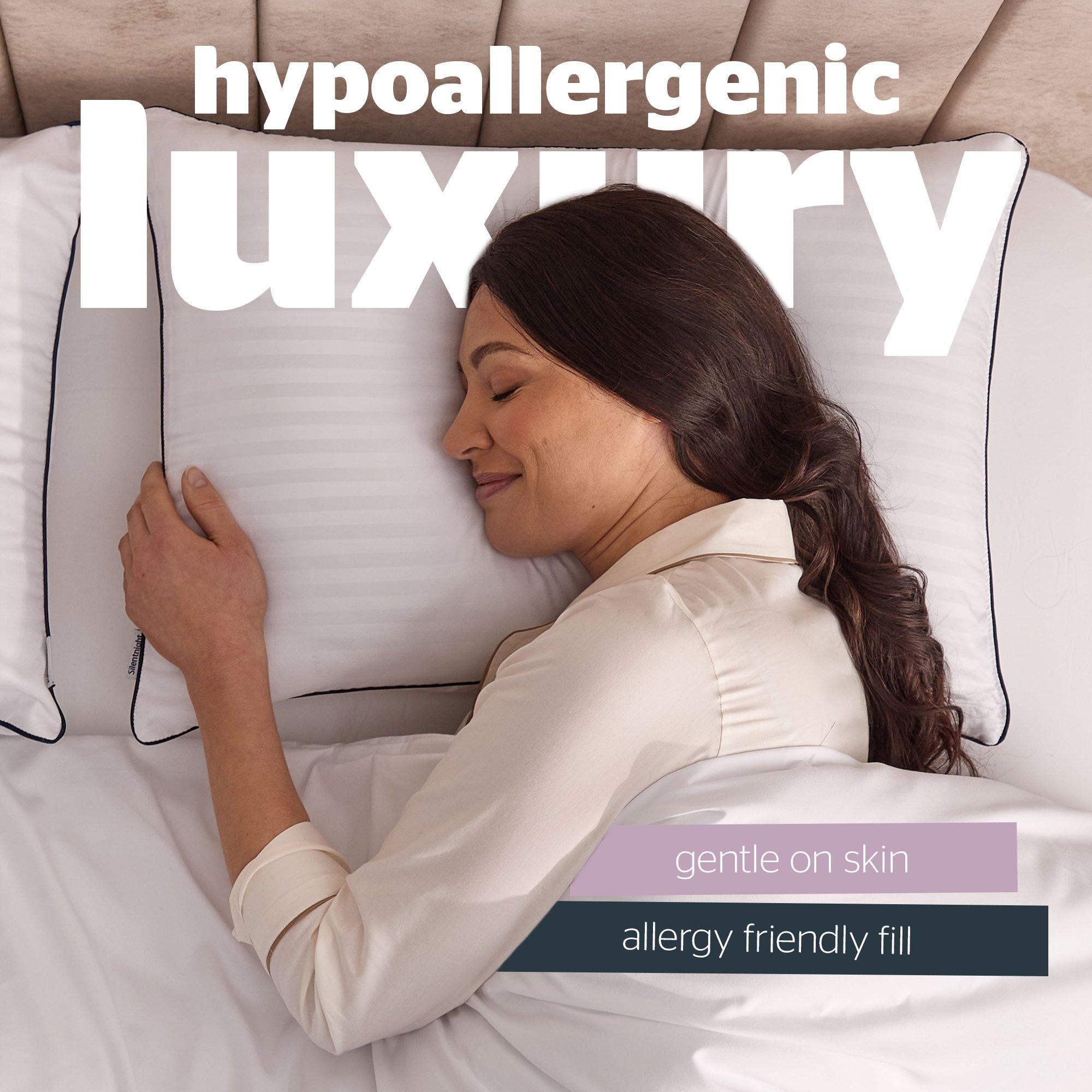 White - Silentnight - Silentnight Hotel Collection Pillow - 2 Pack - 6