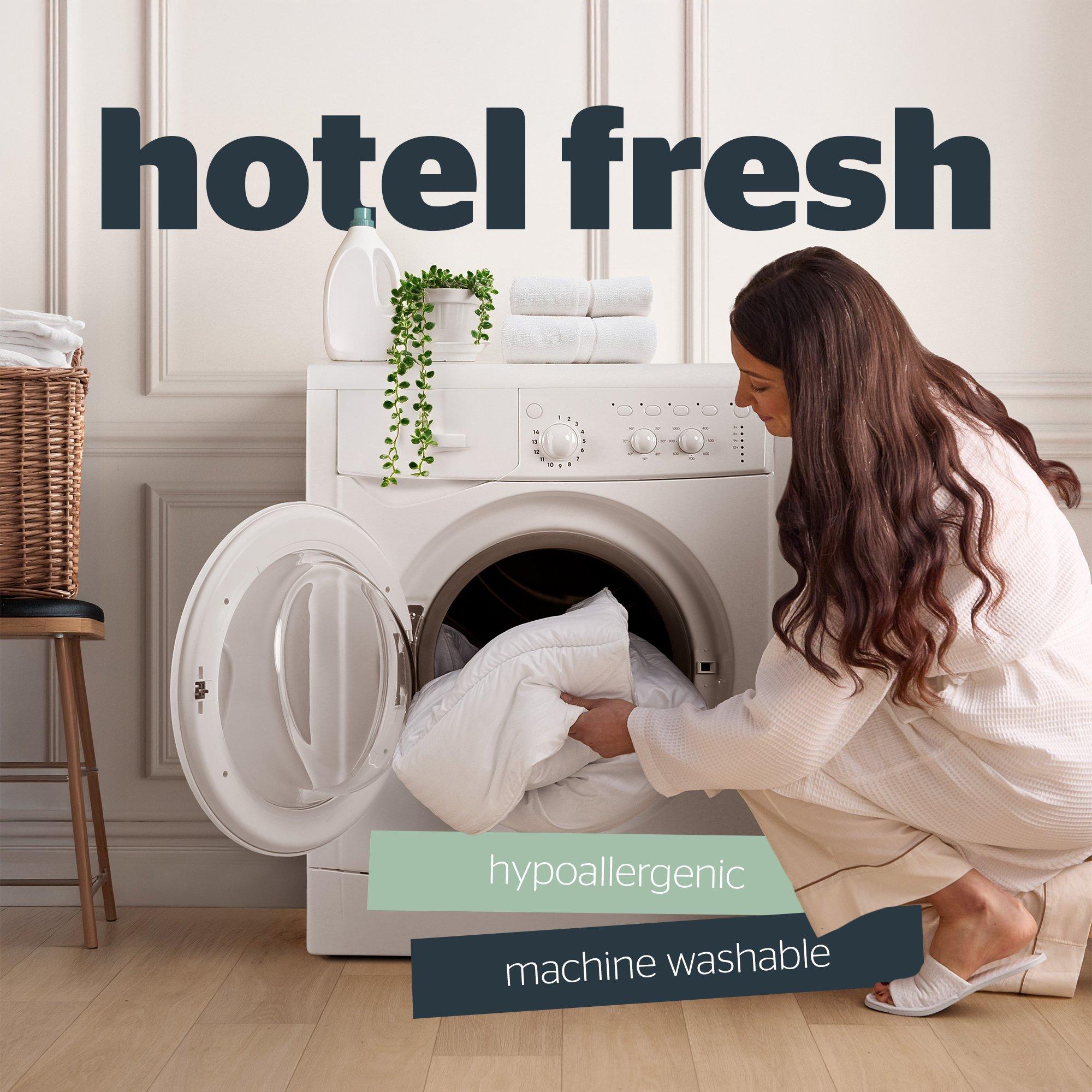 White - Silentnight - Silentnight Hotel Collection Pillow - 2 Pack - 7