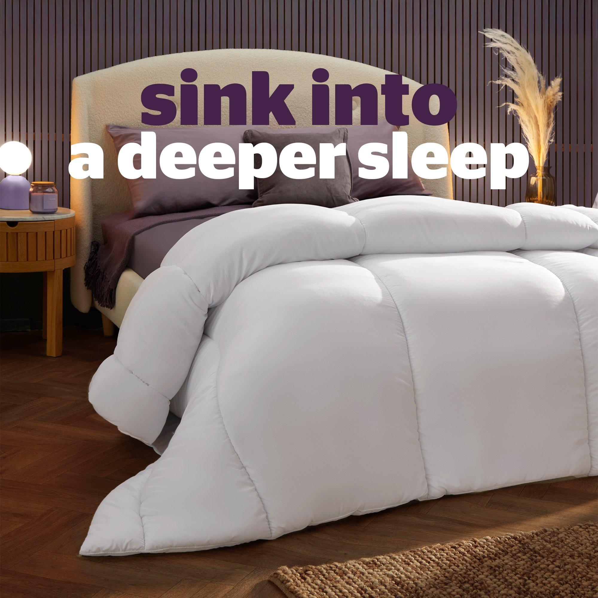 White - Silentnight - Deep Sleep Duvet - 15 Tog - 2