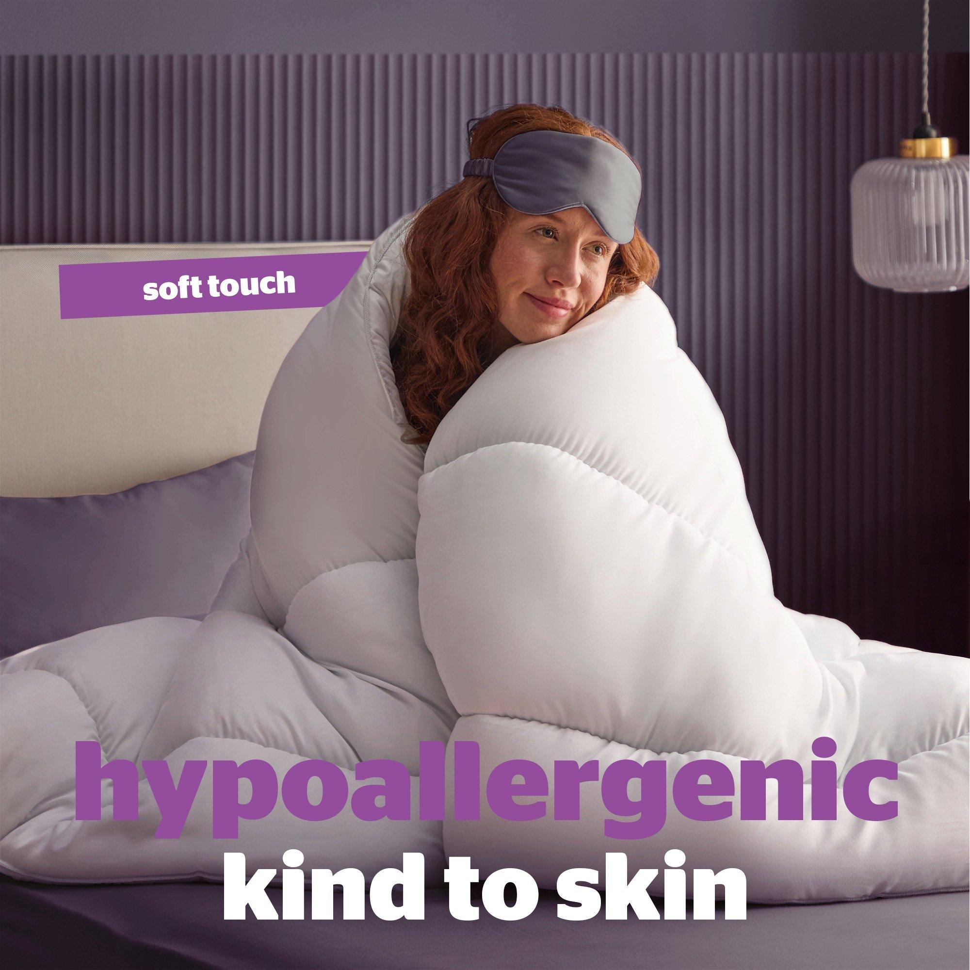 White - Silentnight - Deep Sleep Duvet - 15 Tog - 4