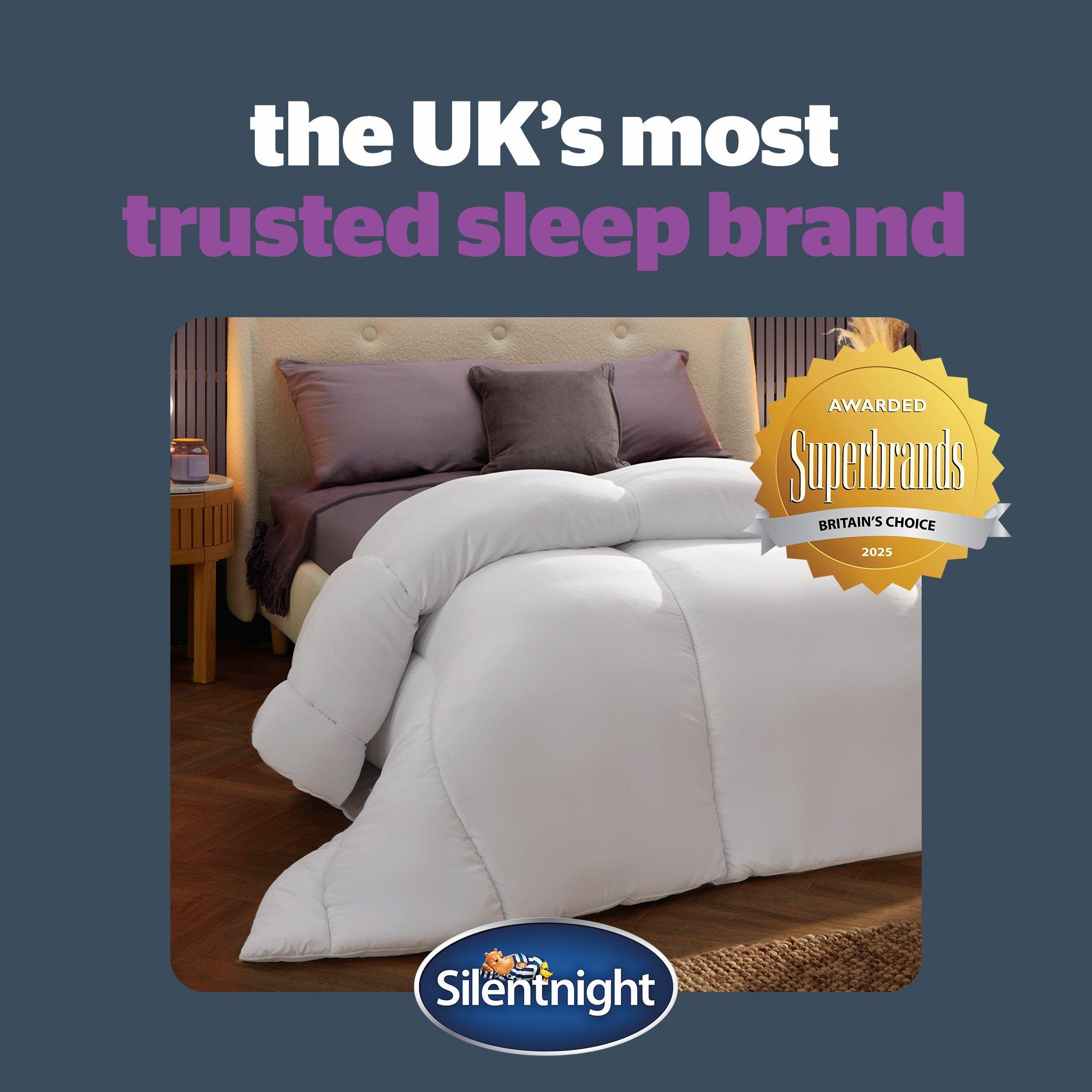 White - Silentnight - Deep Sleep Duvet - 15 Tog - 8