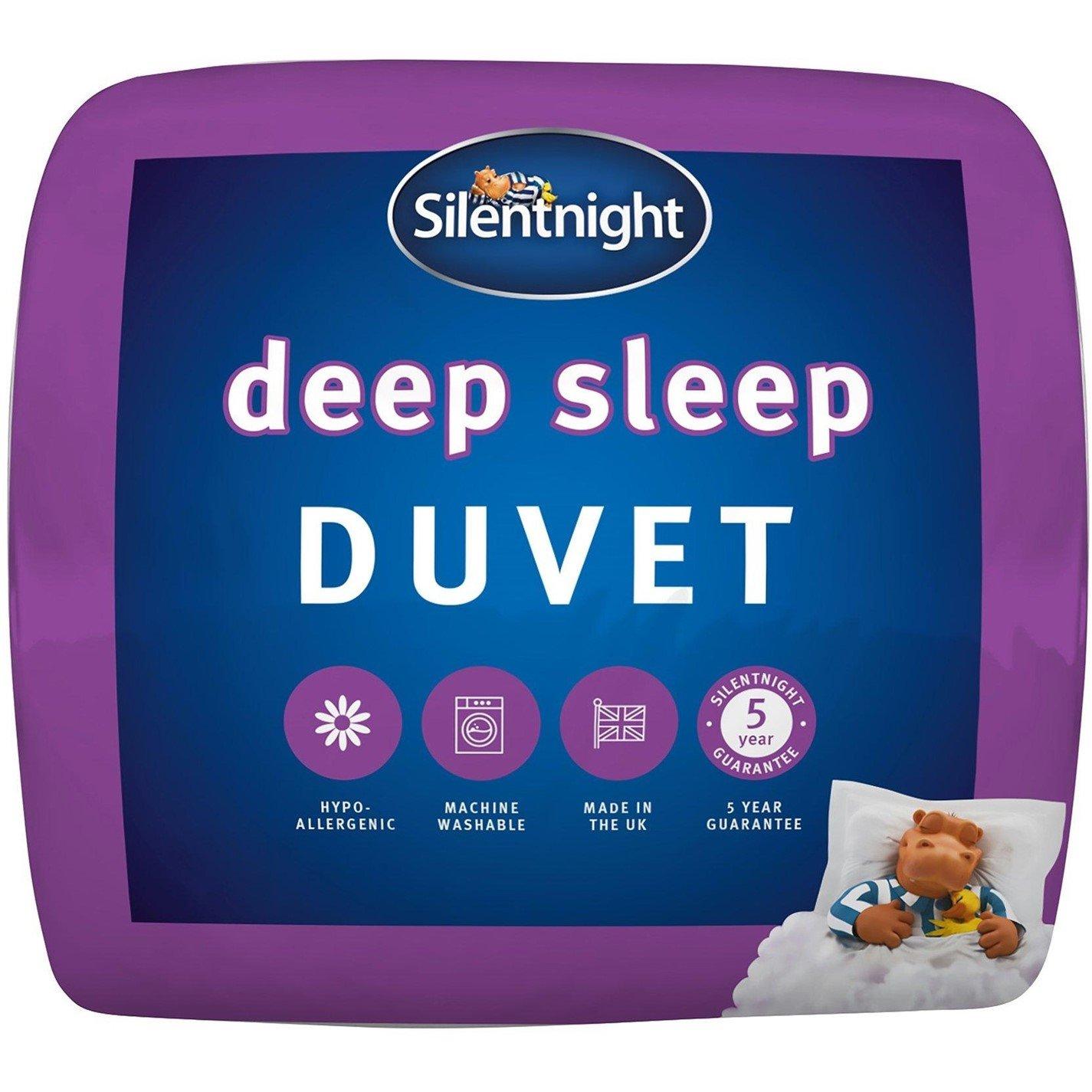 White - Silentnight - Deep Sleep Duvet - 15 Tog - 10