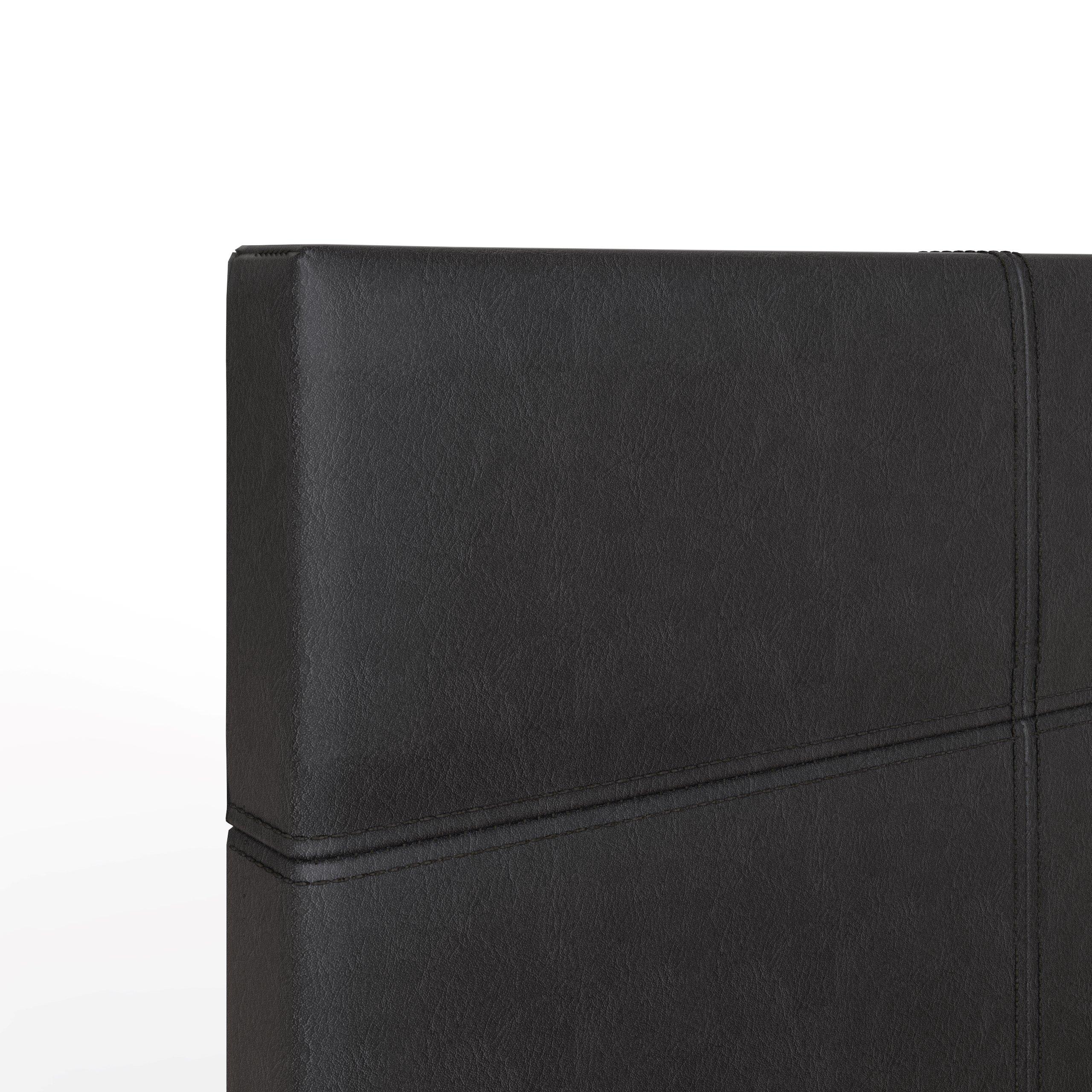 Black - GFW - Side Lift Ottoman 90Cm Natural - 5