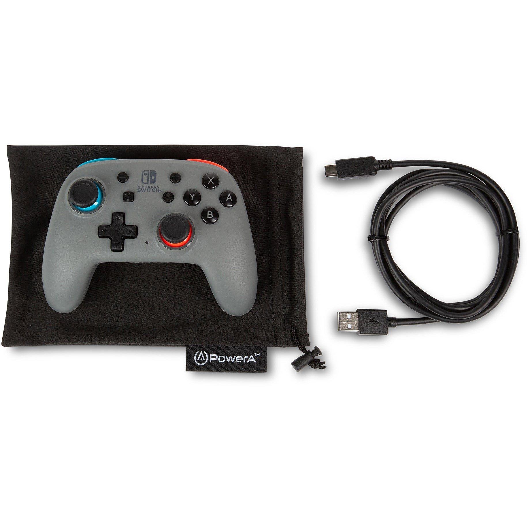 Nano Grey - PowerA - Switch Nano Enhanced Wireless Controller - Grey - 9