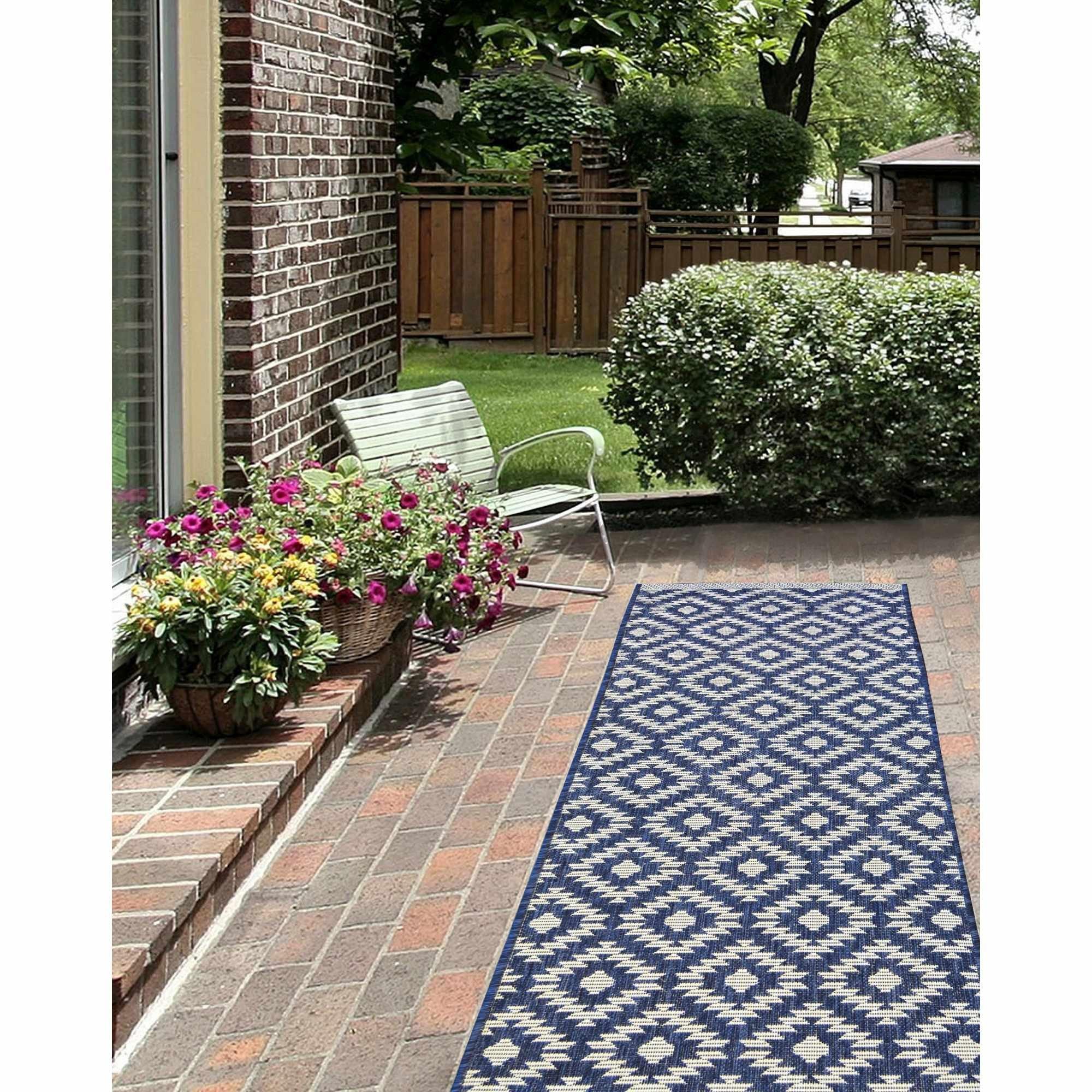 Homemaker   Purpose Tile Runner - Navy - 67x200cm