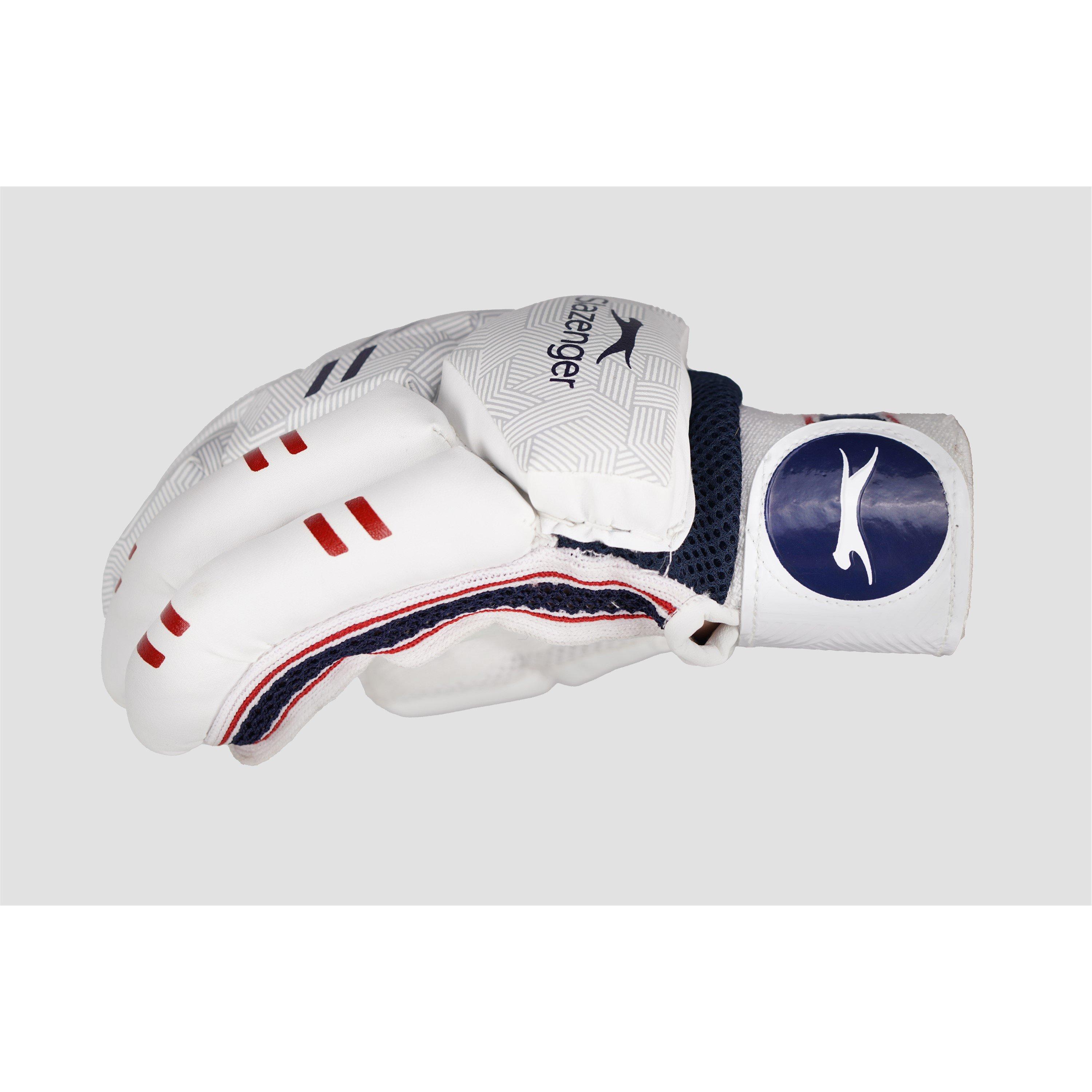 Jeugd LH - Slazenger - Leather Armour Fleece Cricket Gloves - 4