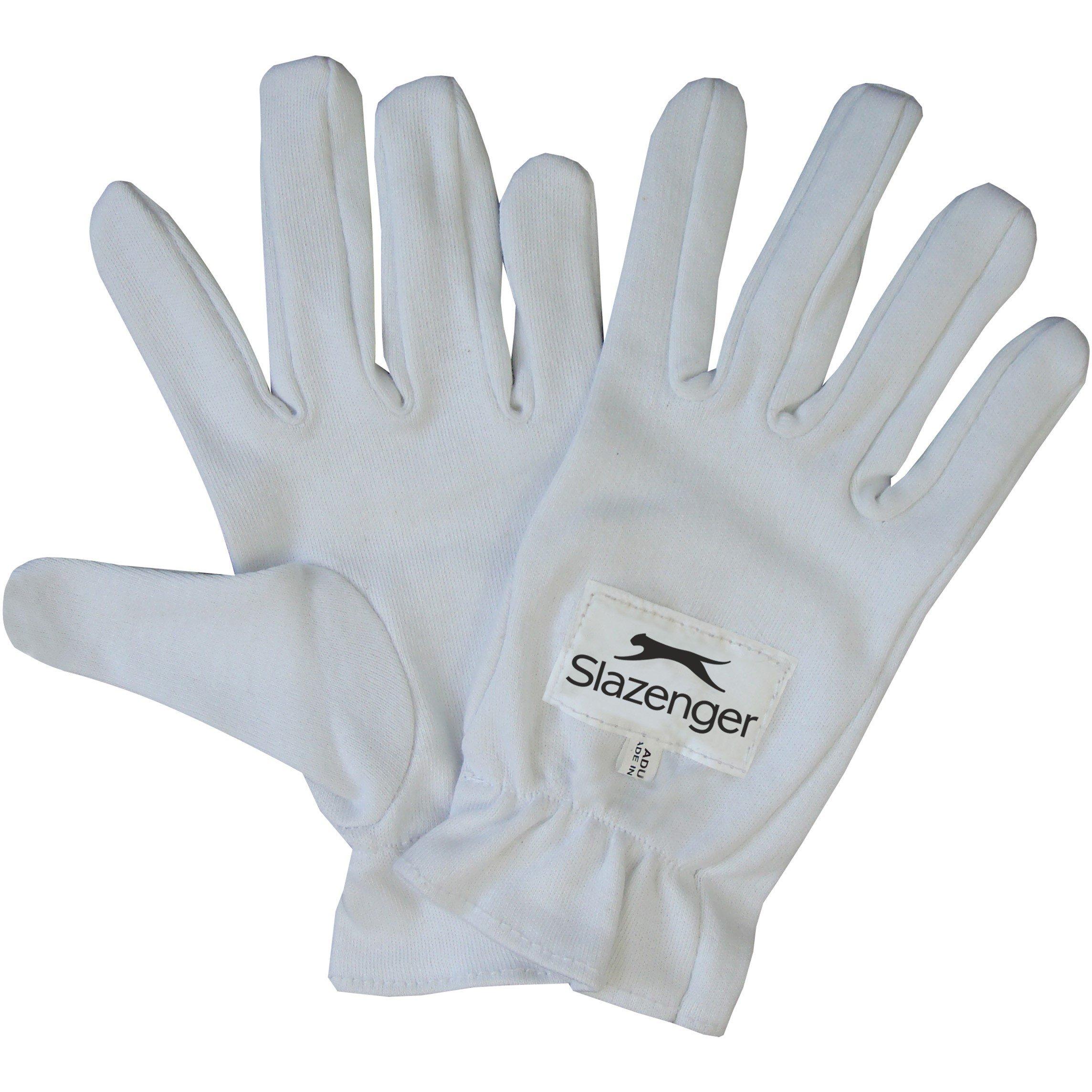 Slazenger  Kids Kids Slaz Pro Inner Cricket Gloves - White - Youths