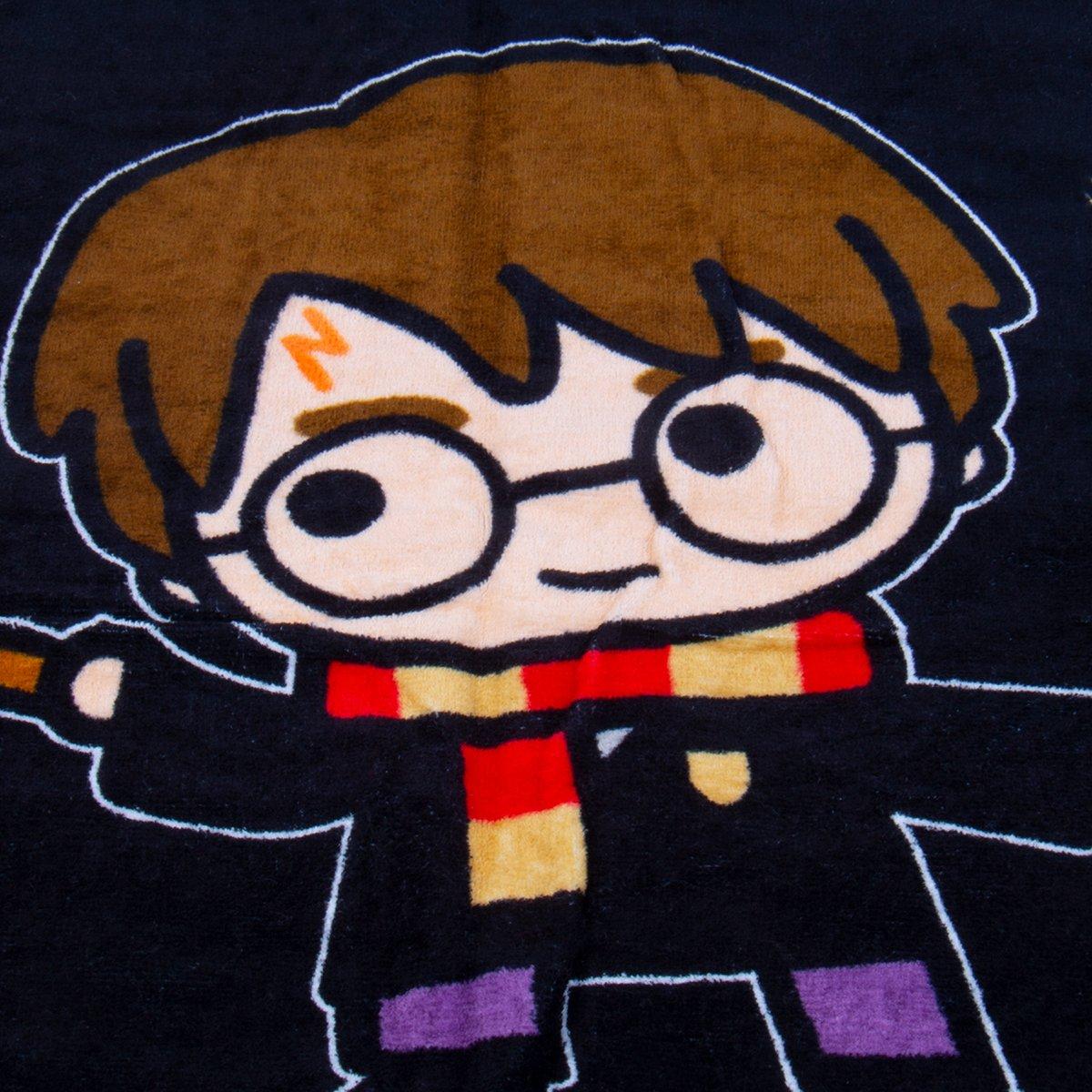 Black - Harry Potter - Harry Potter Kawaii Character Towel - 3