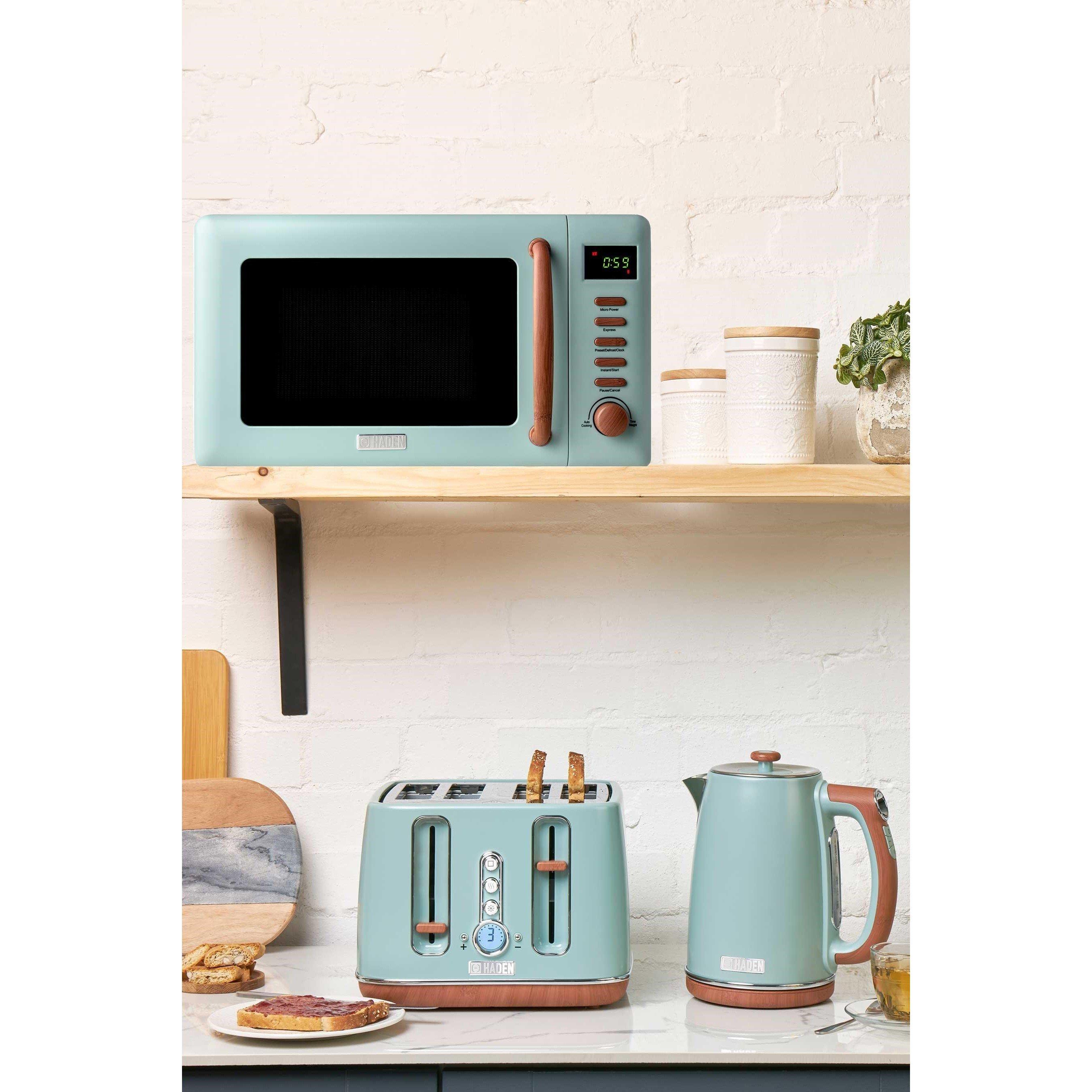 Haden Haden Dorchester Kettle,4sl Toaster & Microwave Pk