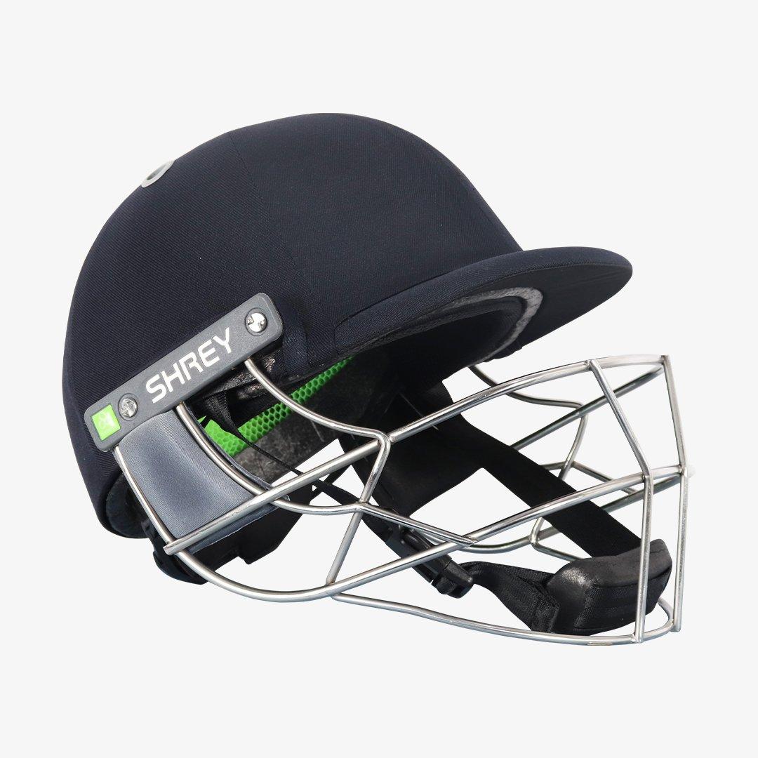 Navy - Shrey - Koroyd Stainless Steel Cricket Helmet Sn00 - 2