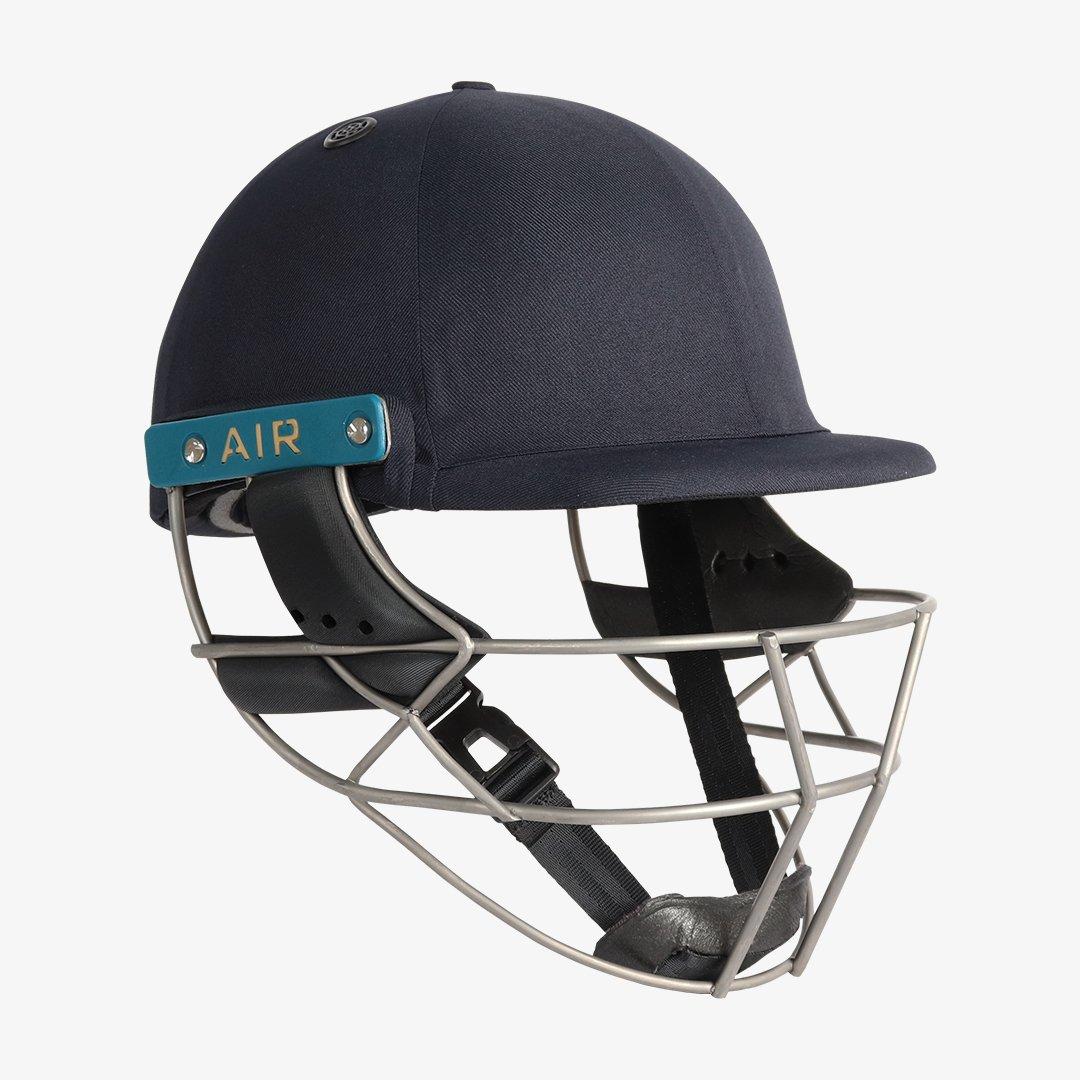 Navy - Shrey - Masterclass Air 2.0 Titanium Cricket Helmet Sn00 - 1