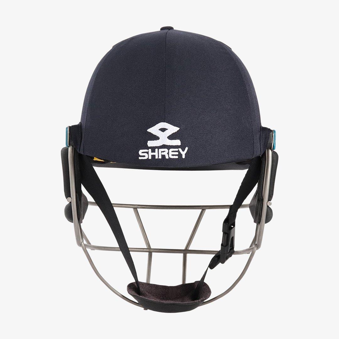 Navy - Shrey - Masterclass Air 2.0 Titanium Cricket Helmet Sn00 - 3