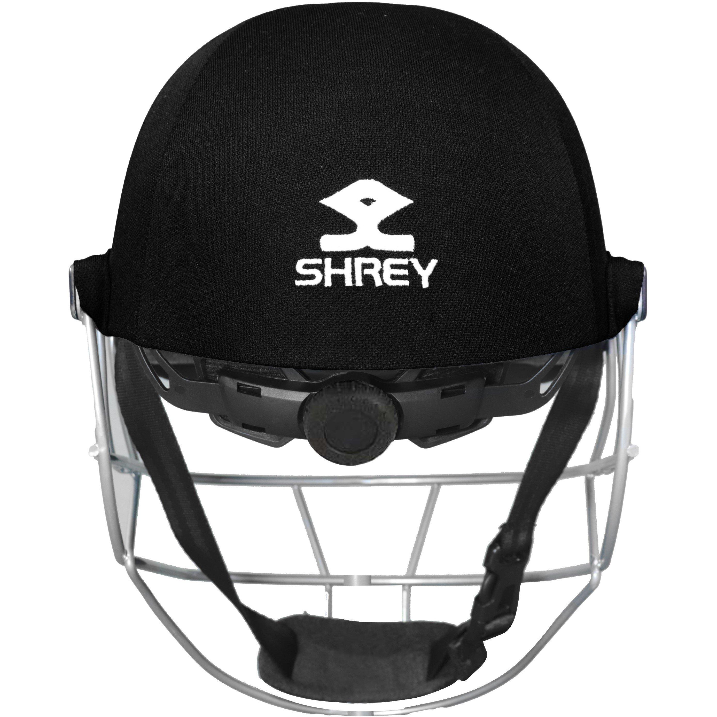Black - Shrey - Classic 2 Steel Cricket Helmet - 2