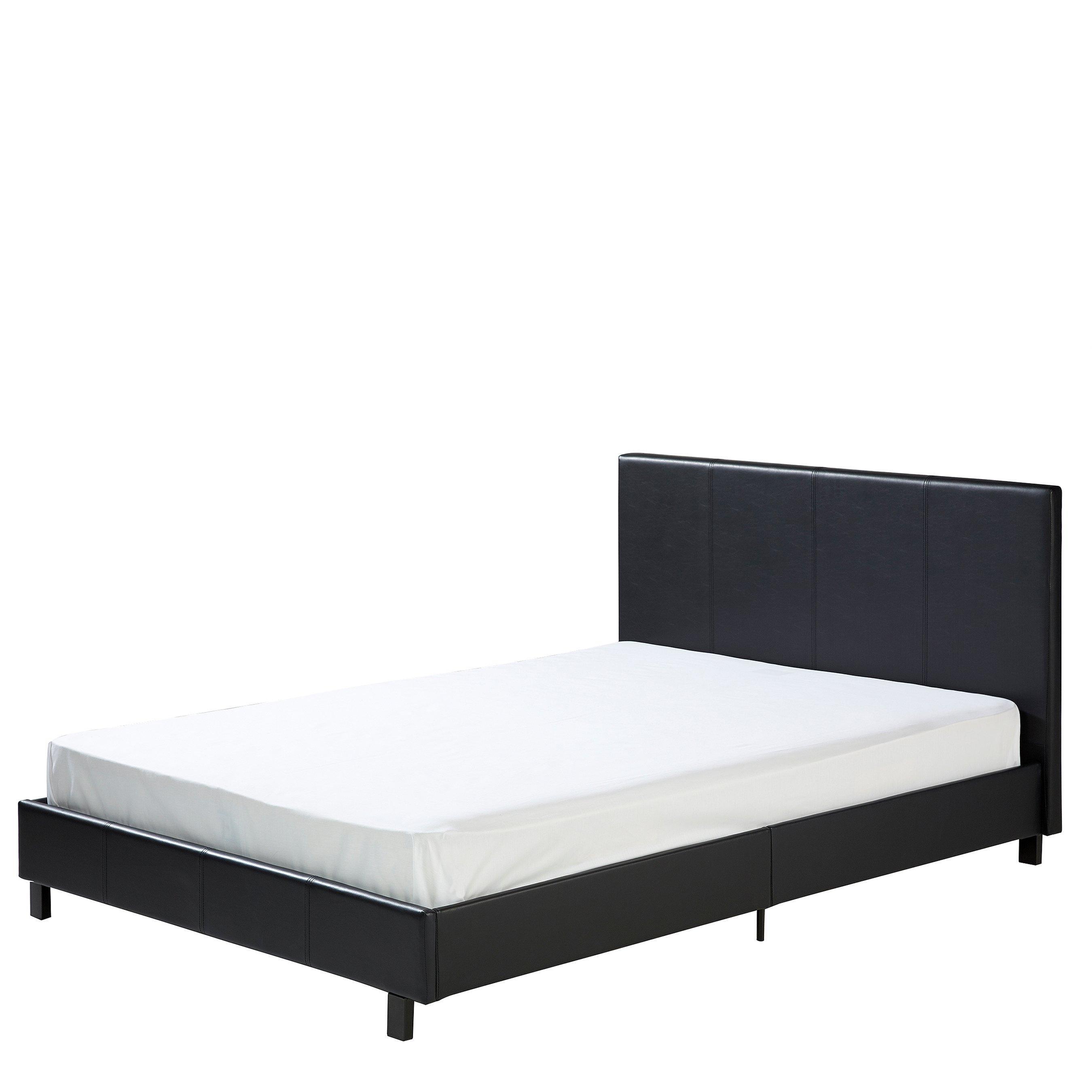 Black - GFW - Bed In A Box 120cm with Mattress