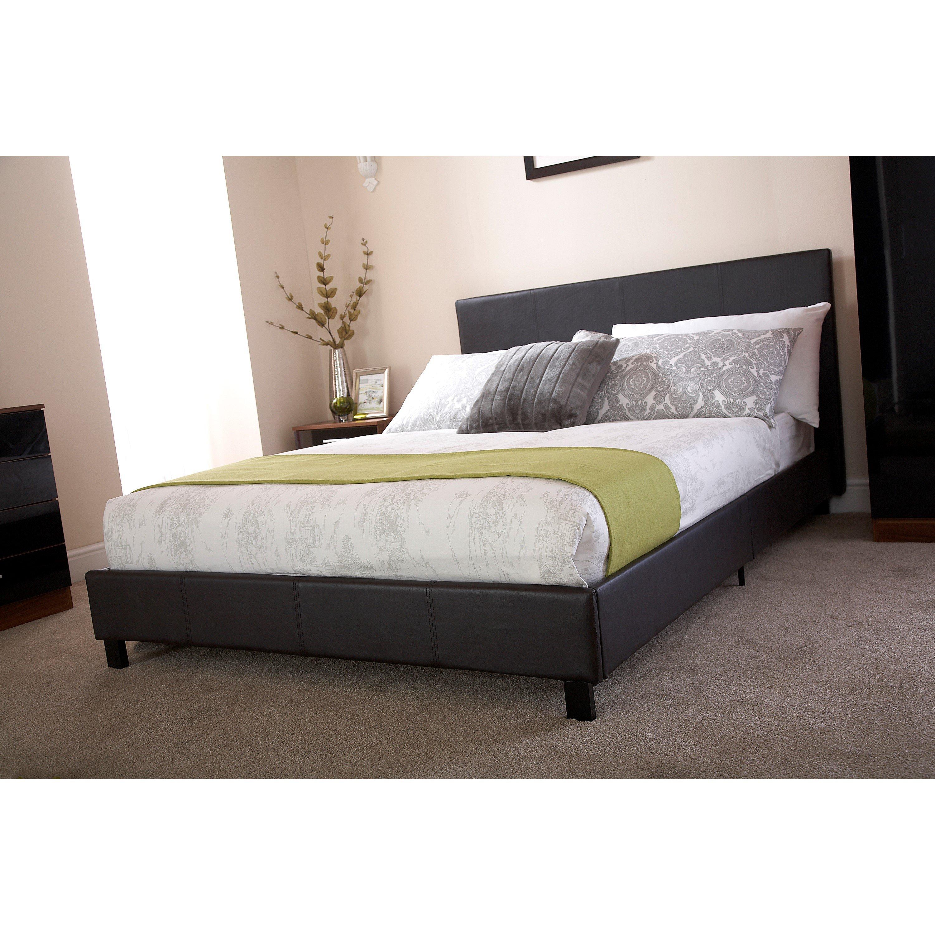 Black - GFW - Bed In A Box 135cm with Mattress - 5
