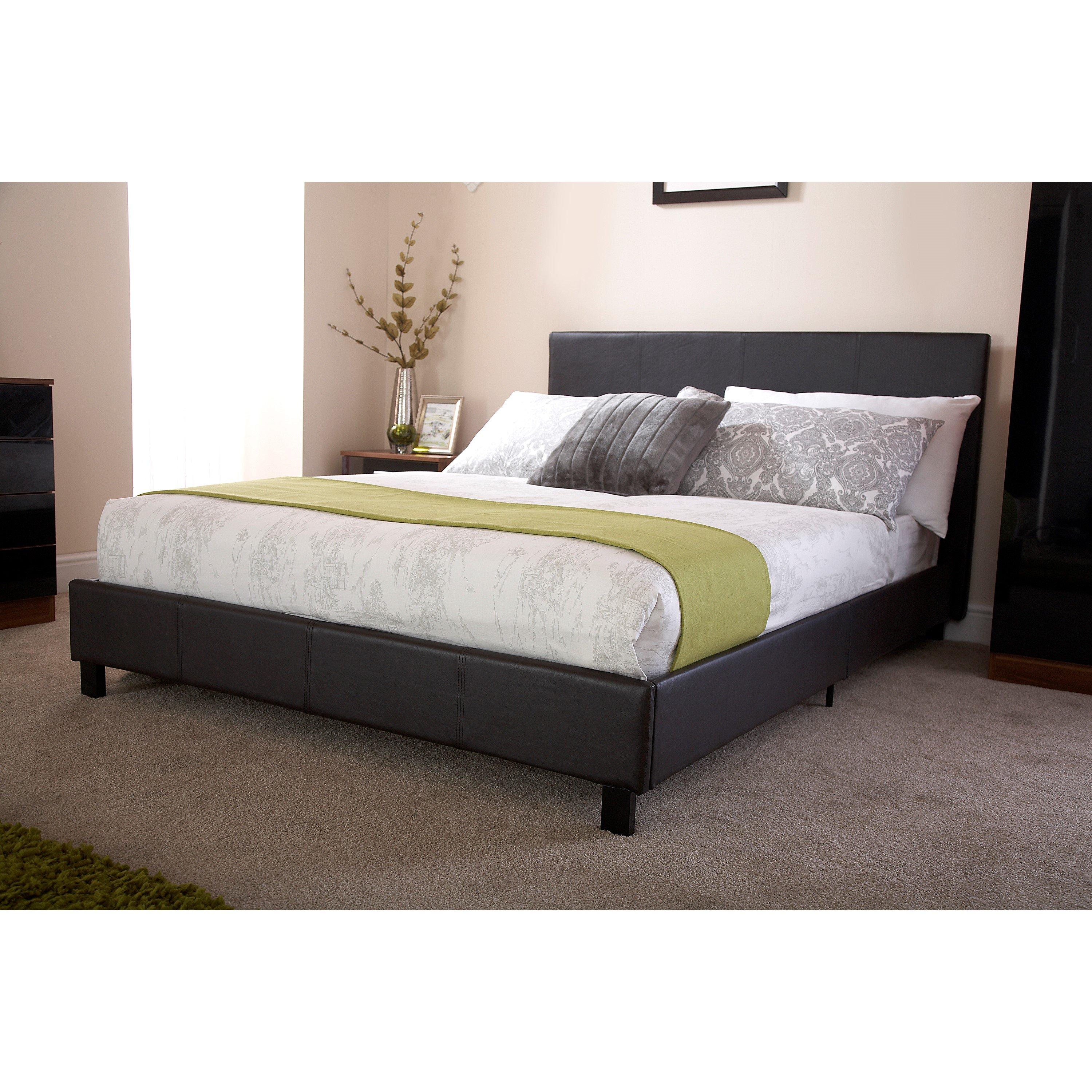 Black - GFW - Bed In A Box 135cm with Mattress - 6