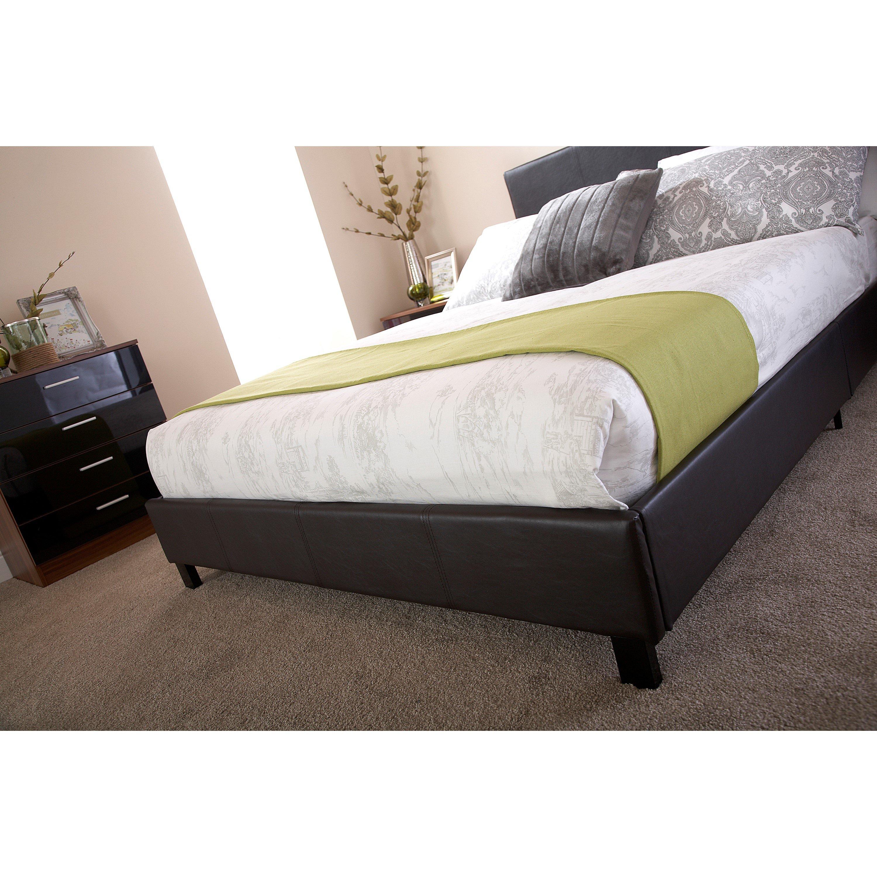 Black - GFW - Bed In A Box 135cm with Mattress - 7