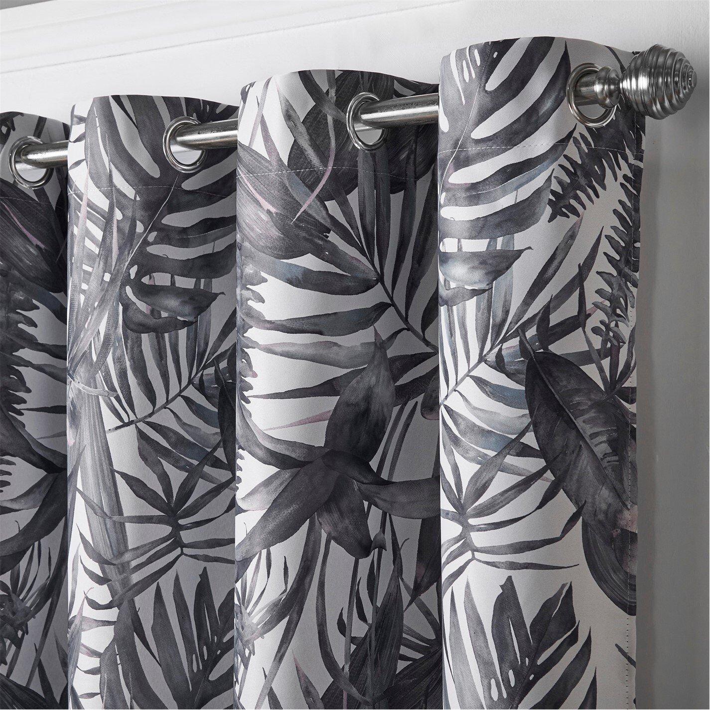 Charcoal - Other - Eden Blackout Eyelet Curt - 2