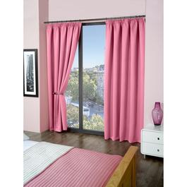 Studio Cali -Woven Thermal Blackout Pencil Pleat Curtains
