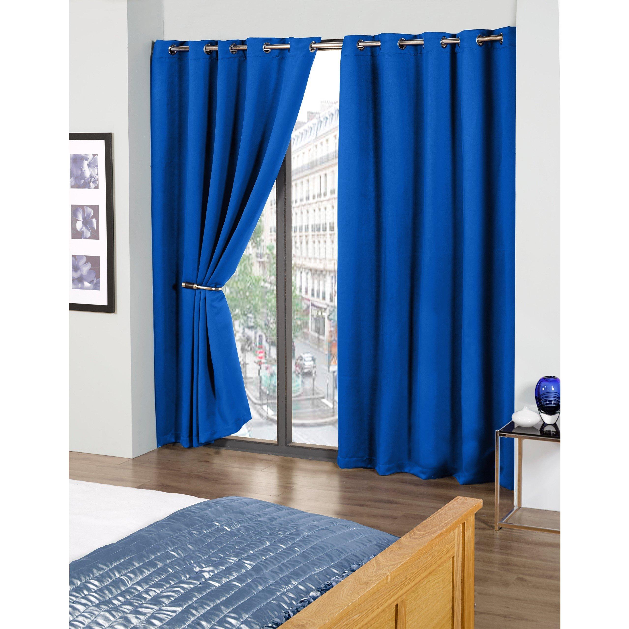 Cali - Woven Thermal Blackout Eyelet Curtains