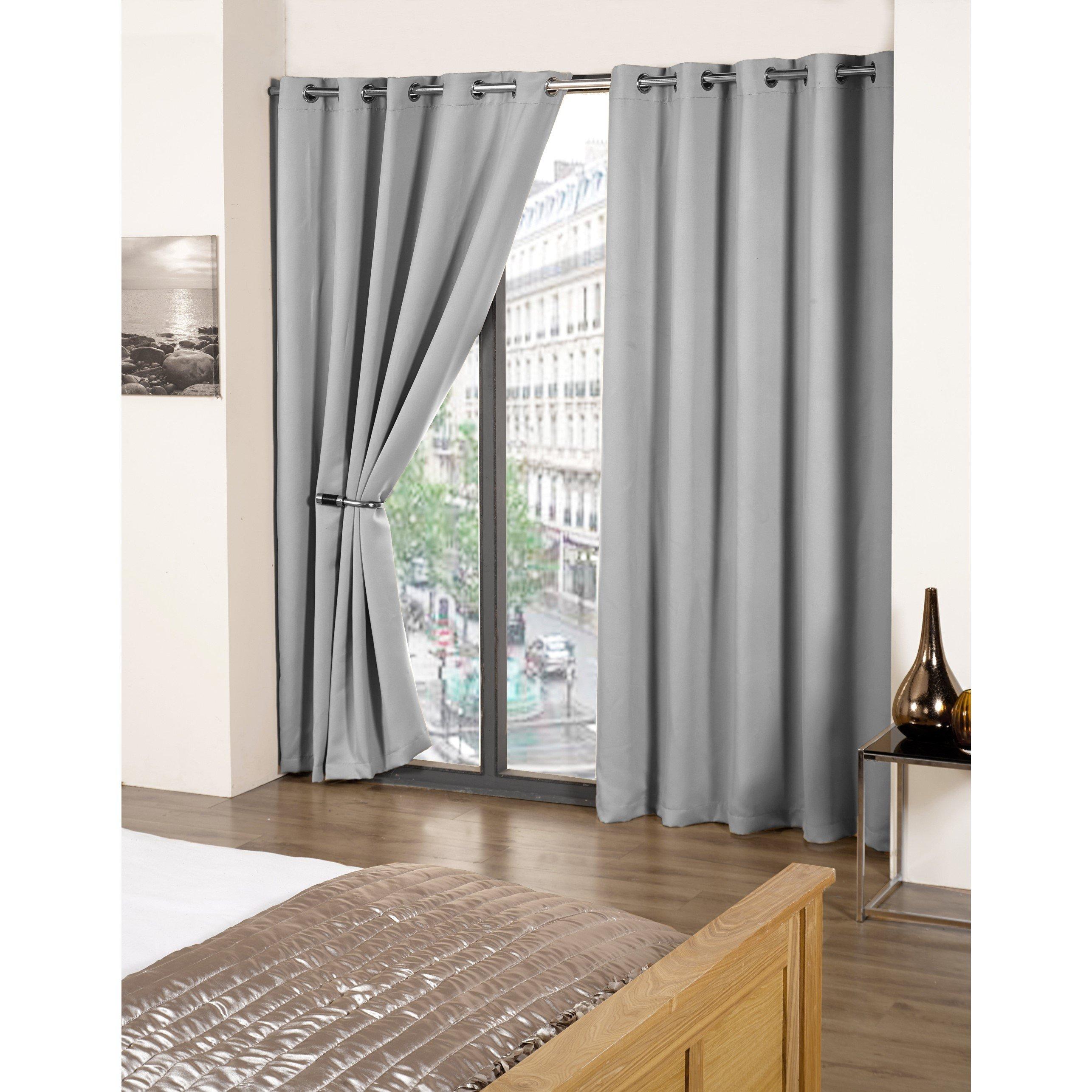 Cali - Woven Thermal Blackout Eyelet Curtains