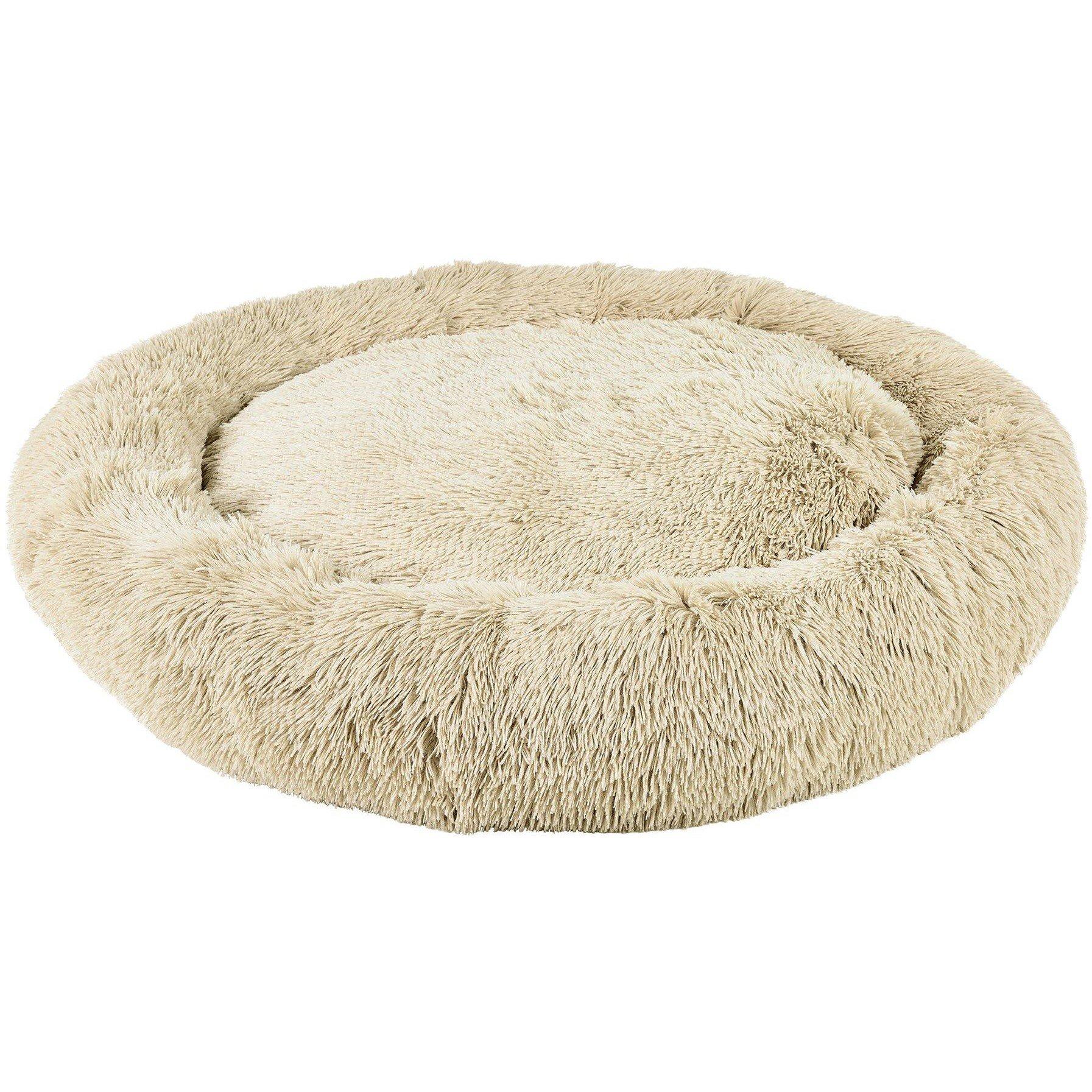 Cream - Bunty - Bunty Seventh Heaven Fluffy Dog Bed - Pink