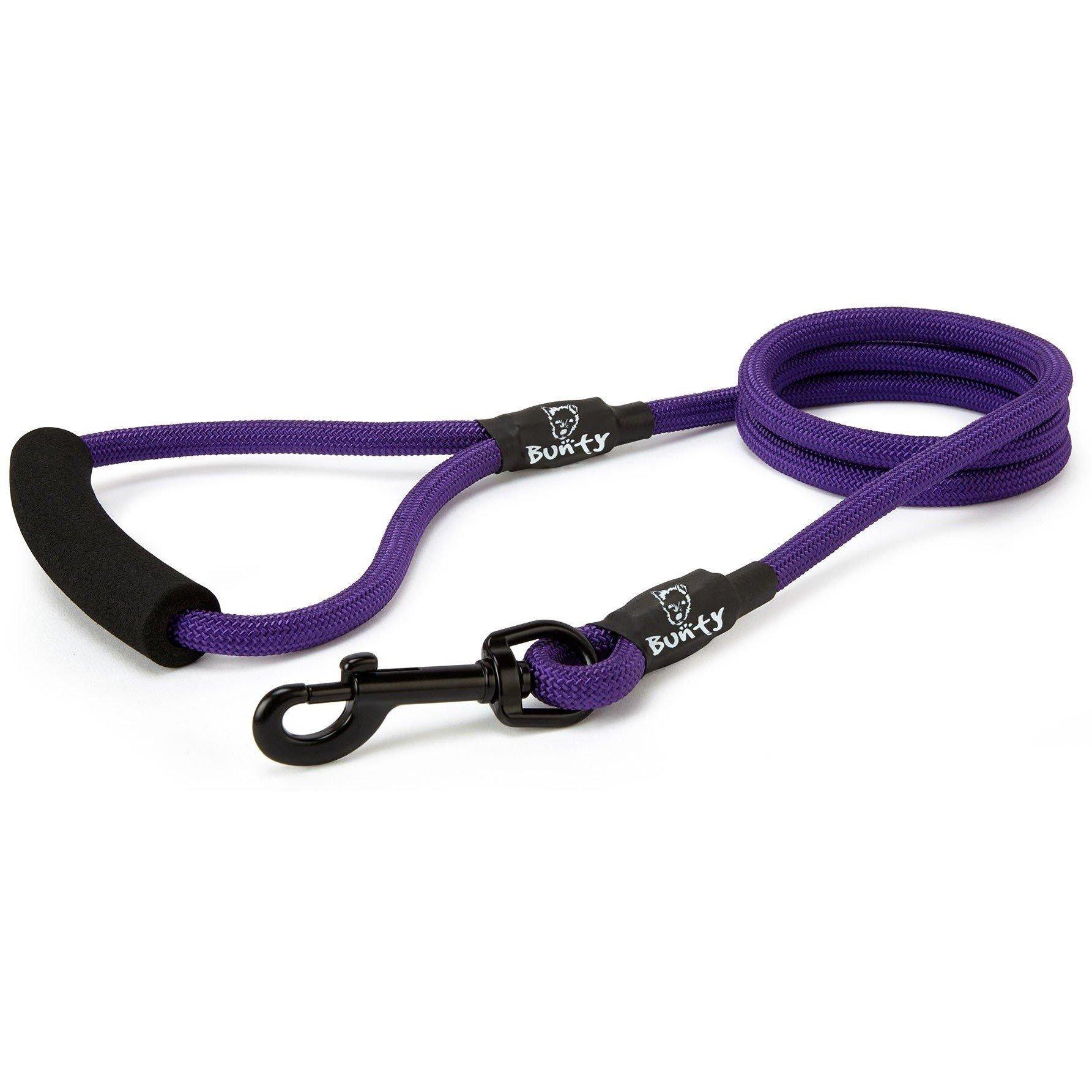 Purple - Bunty - Bunty Dog Pet Rope Lead - Purple