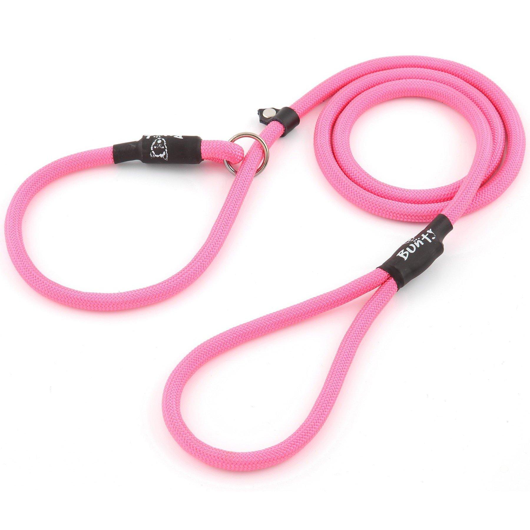 Pink - Bunty - Bunty Dog Slip On Rope Lead - Pink