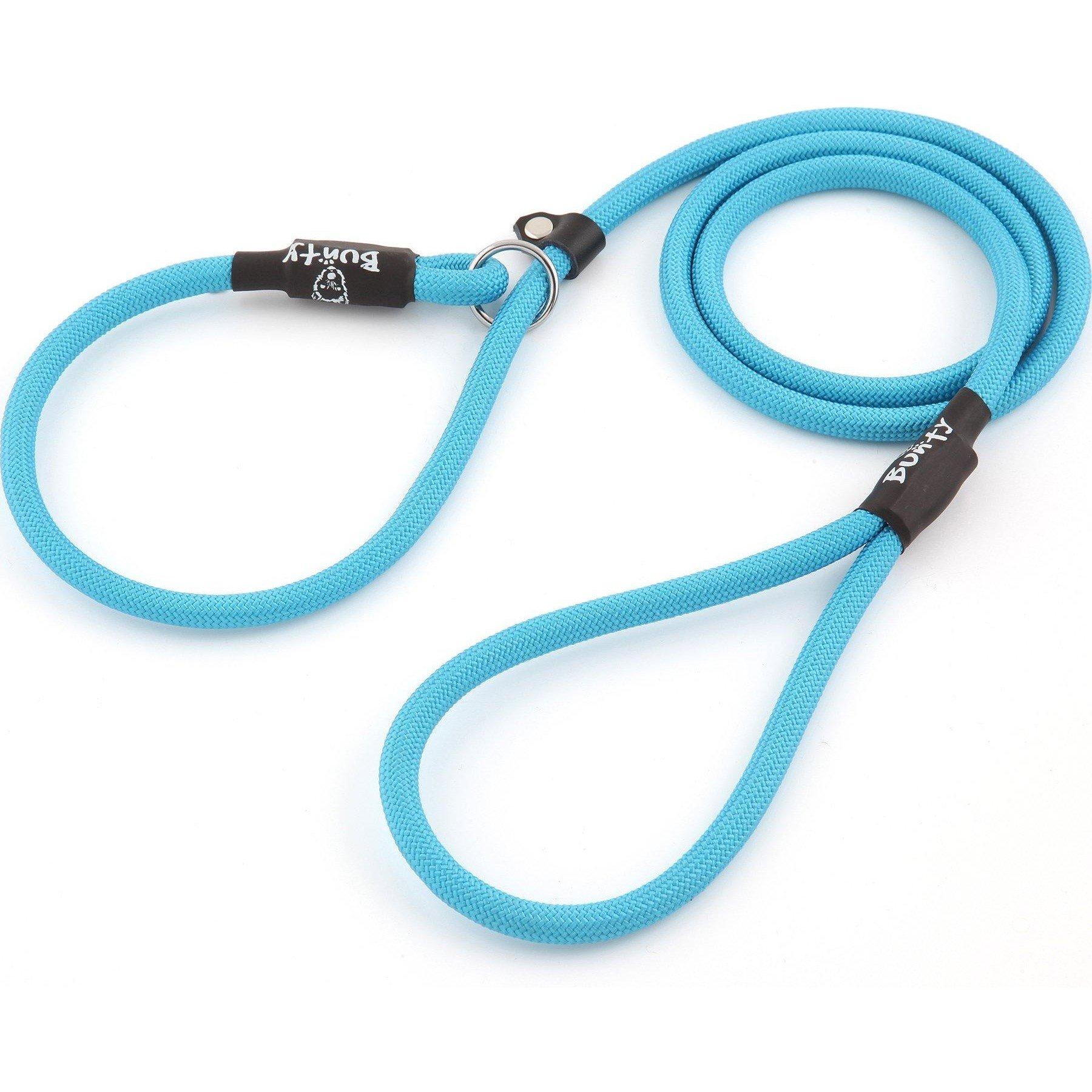 Light Blue - Bunty - Bunty Dog Slip On Rope Lead - Blue