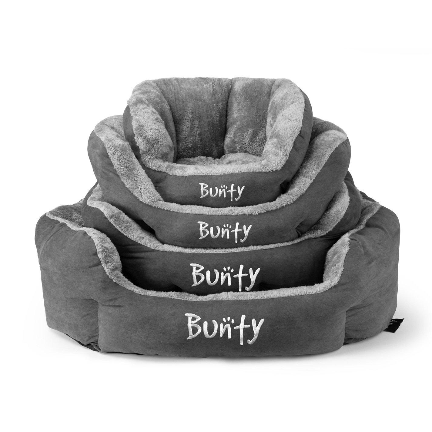 Grey - Bunty - Bunty Polar Dog Bed - Grey - 4