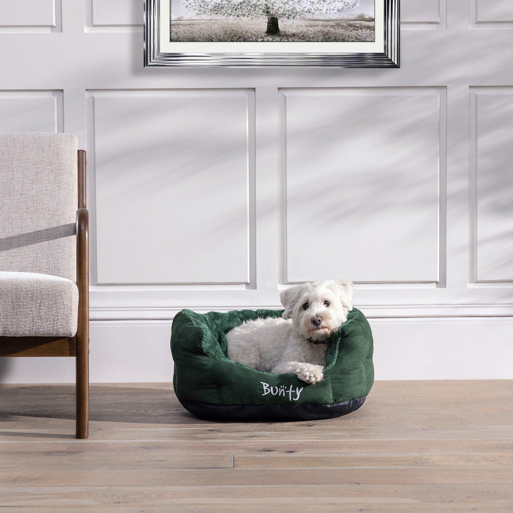 Green - Bunty - Bunty Polar Dog Bed - Green - 3