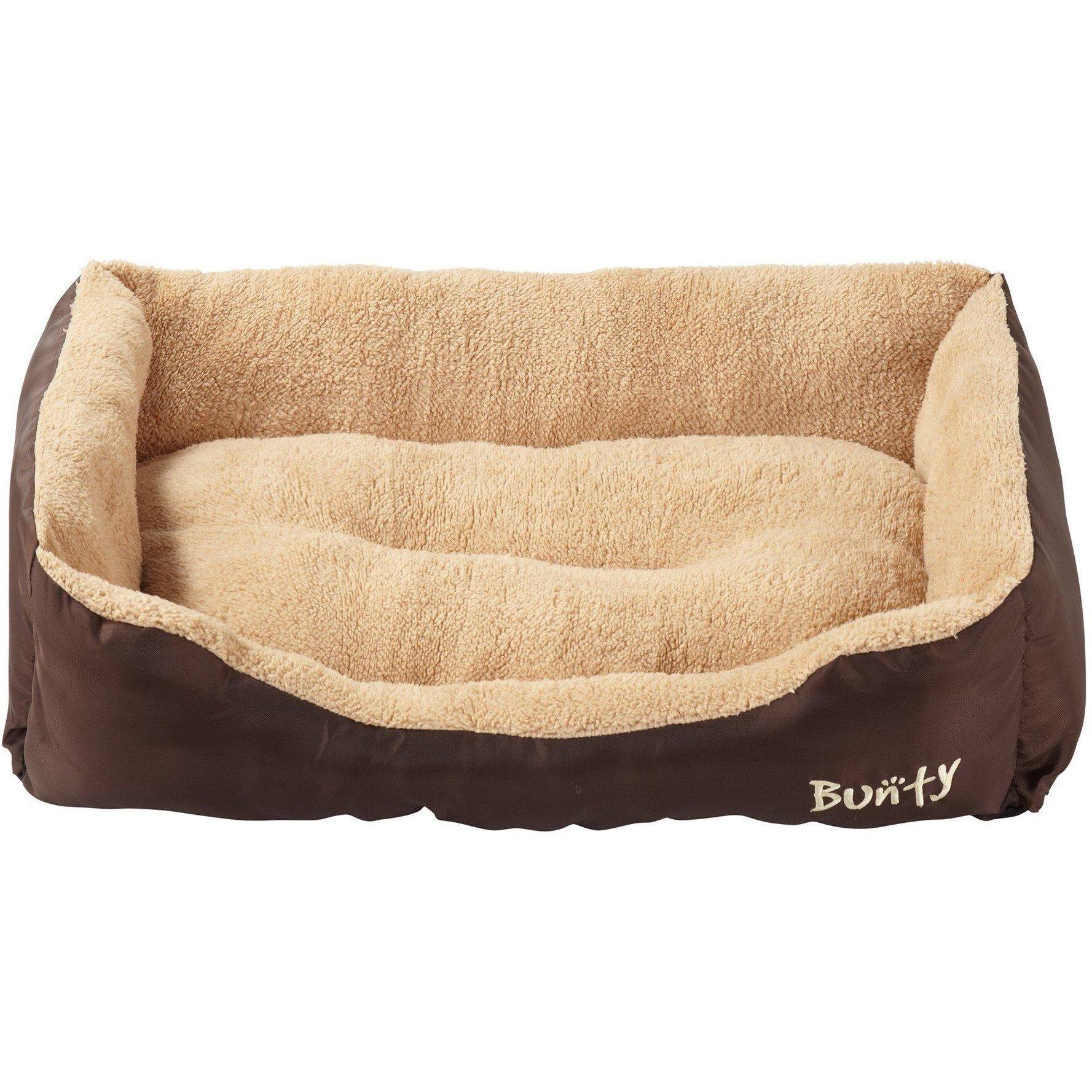 Bunty Deluxe Dog Bed - Brown