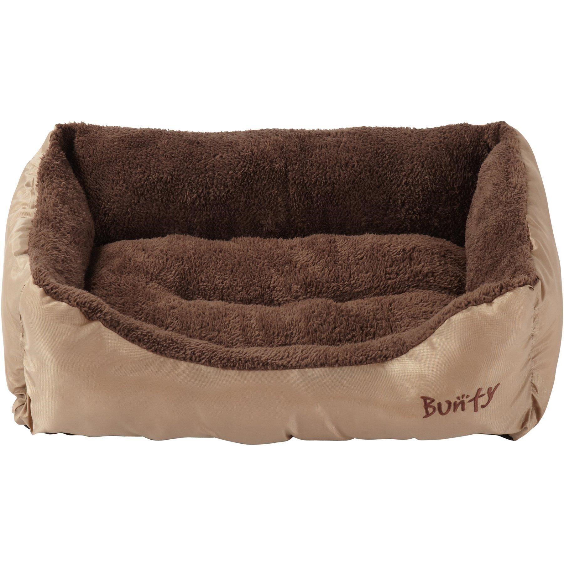 Bunty Deluxe Dog Bed - Brown