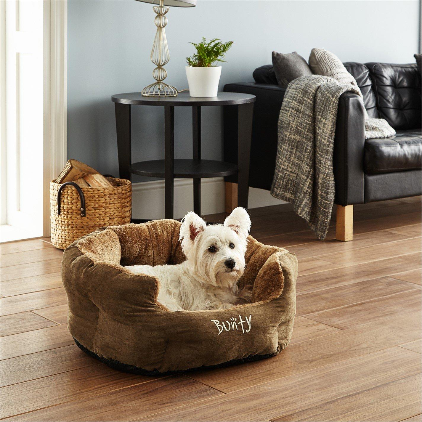 Brown - Bunty - Bunty Polar Dog Bed - Brown - 2