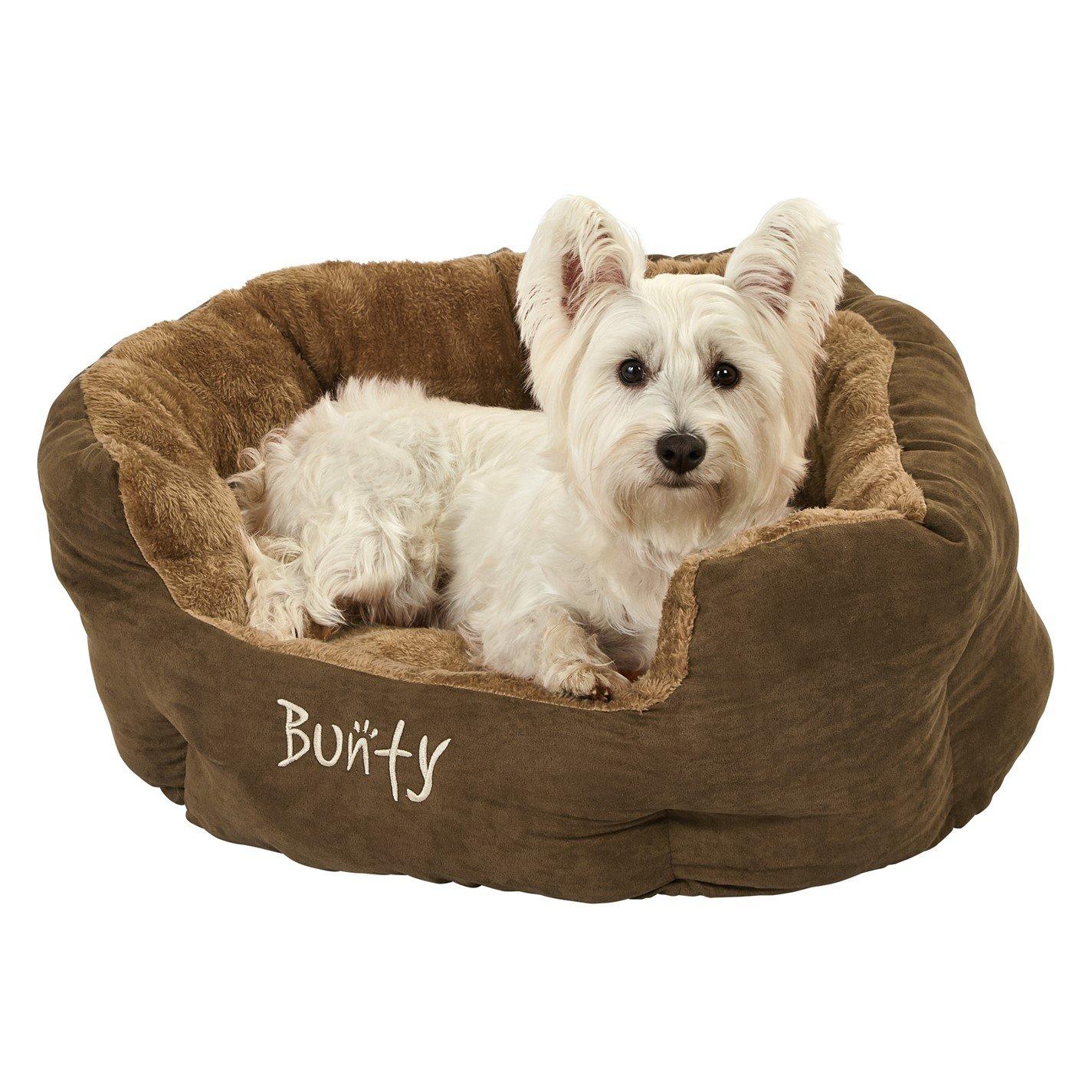 Brown - Bunty - Bunty Polar Dog Bed - Brown - 4