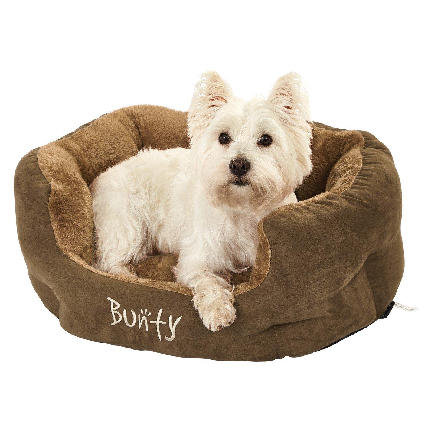 Brown - Bunty - Bunty Polar Dog Bed - Brown - 5